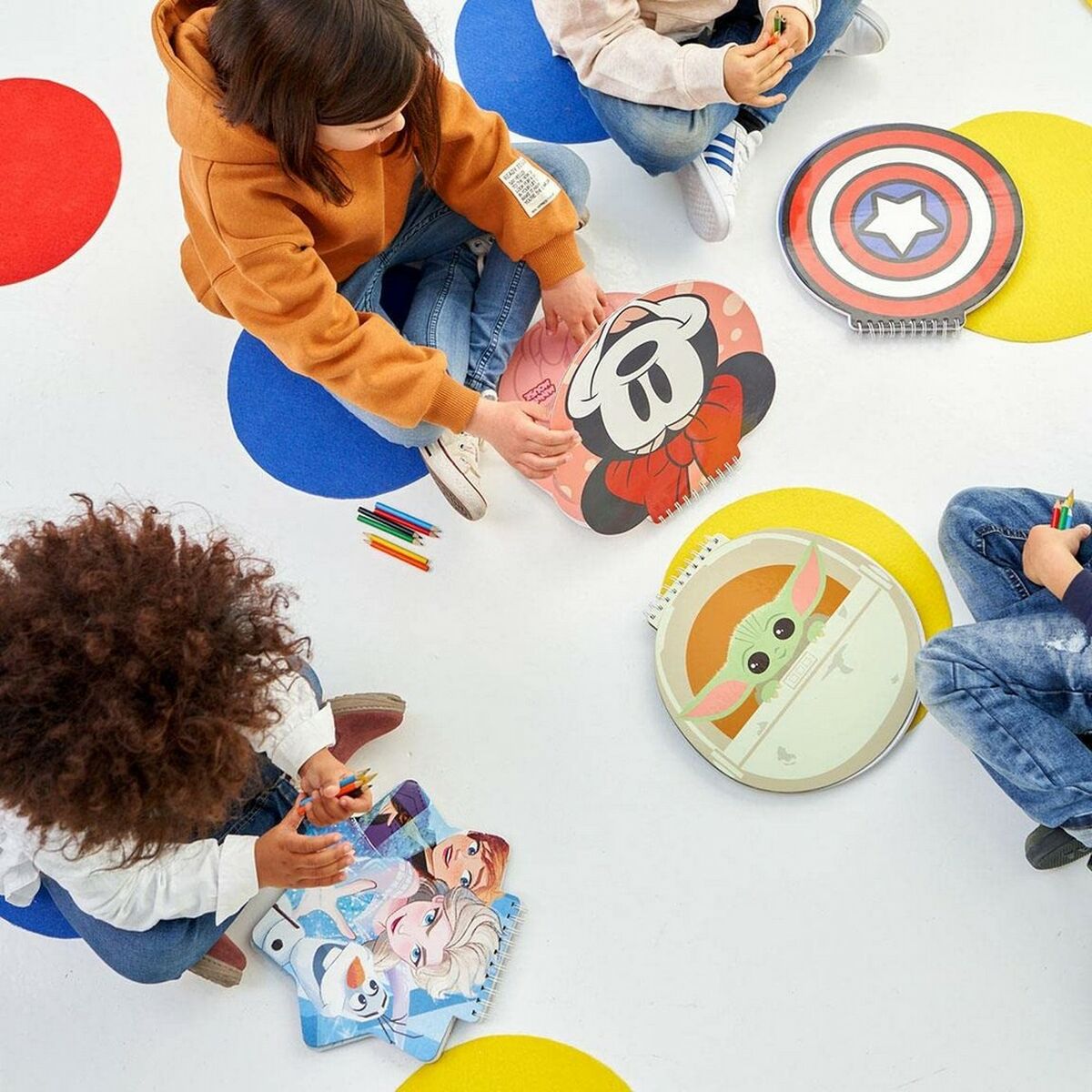 Set de Papetărie The Mandalorian Verde Notebook