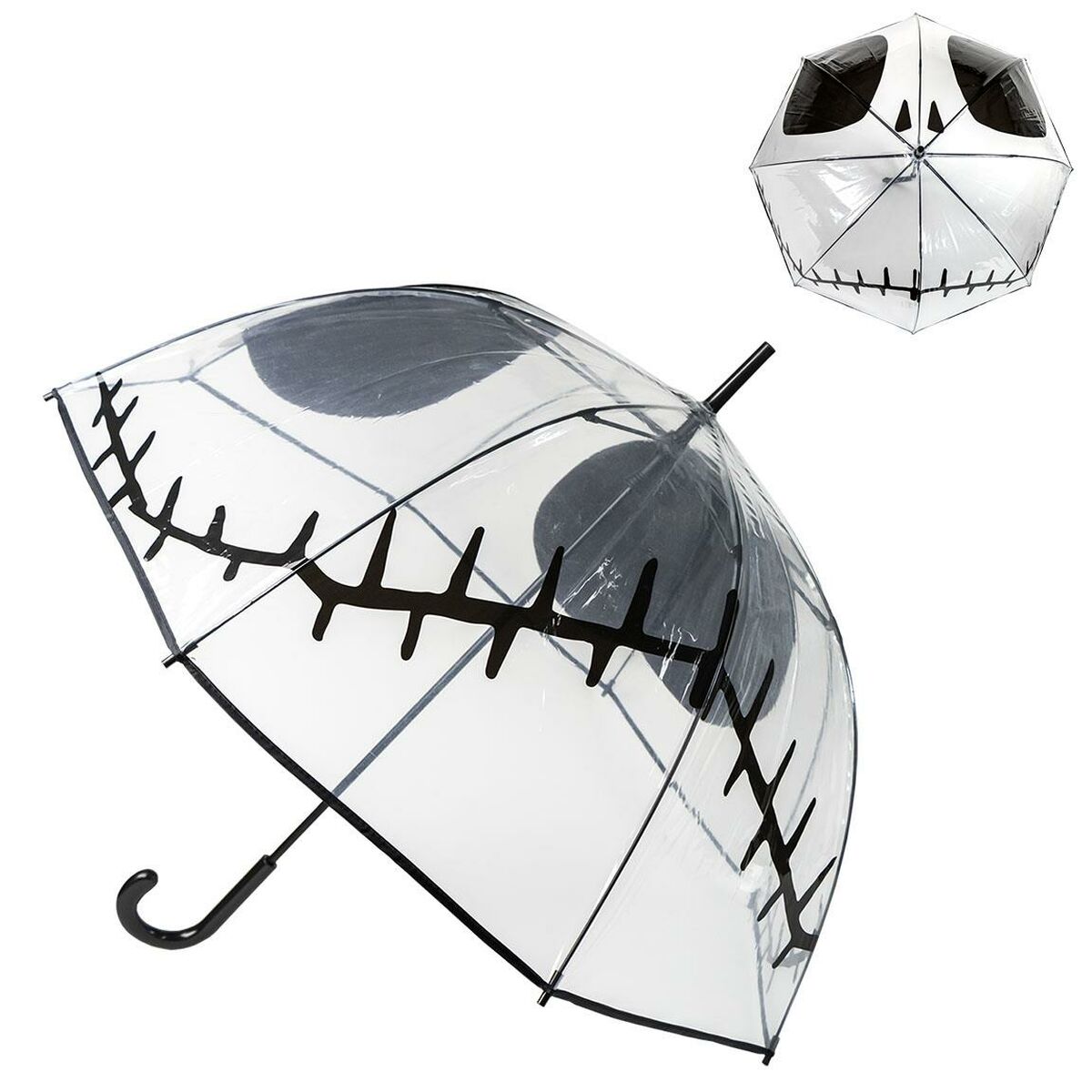 Umbrelă The Nightmare Before Christmas Transparent 60 cm