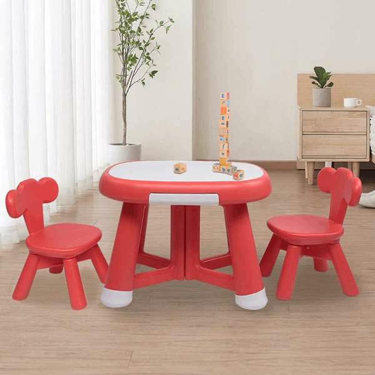 Set de Masă și Scaune pentru Copii Kohala Baby 64 x 52 x 45,5 cm