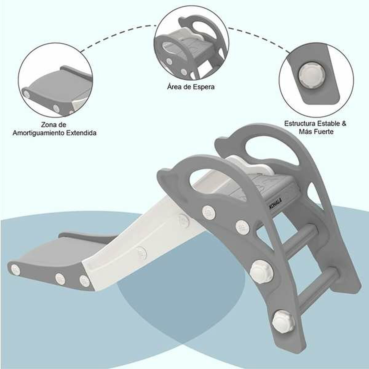 Tobogan Koala Delfin 125 x 43 x 54,2 cm