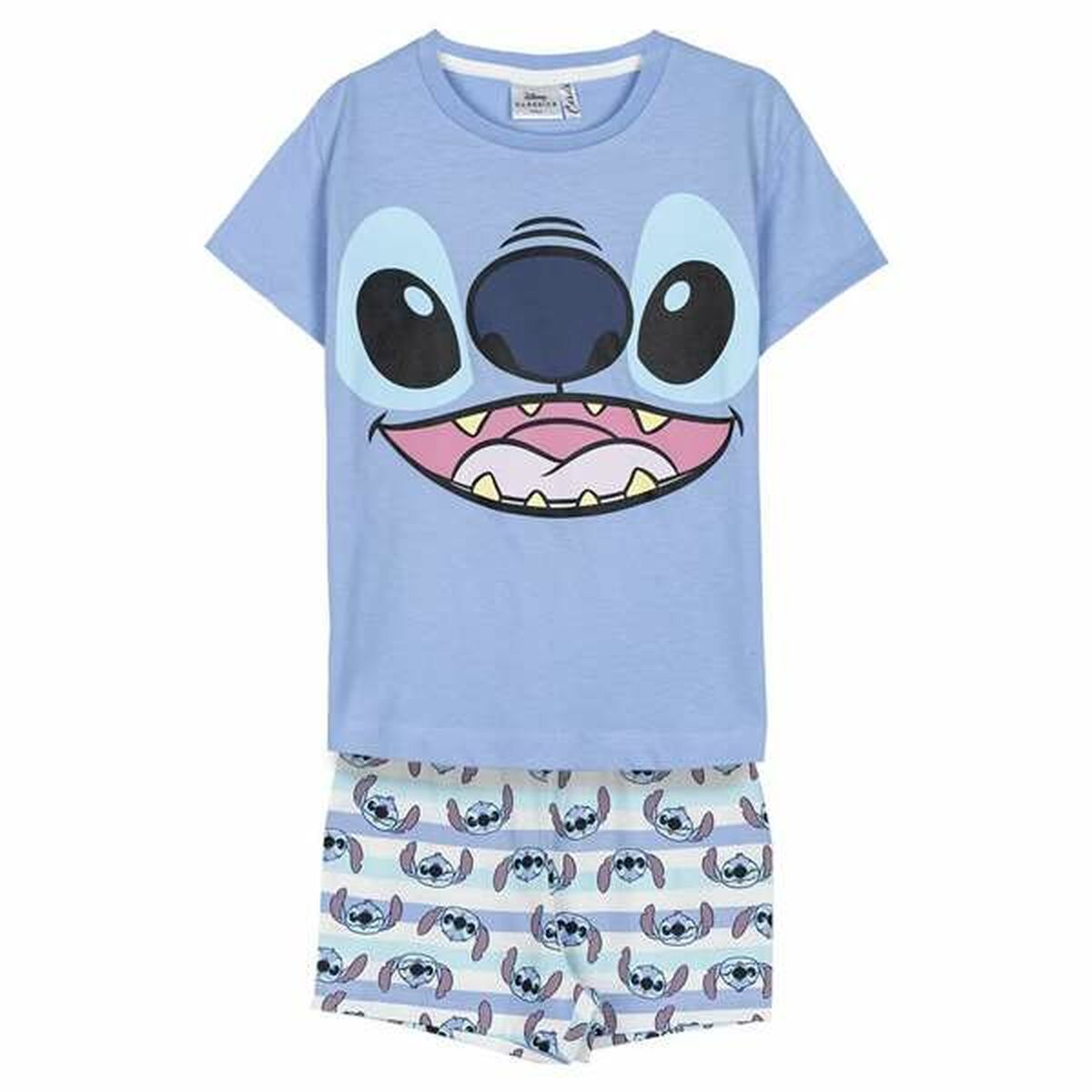 Pijama Infantil Stitch Albastru (6 Ani)
