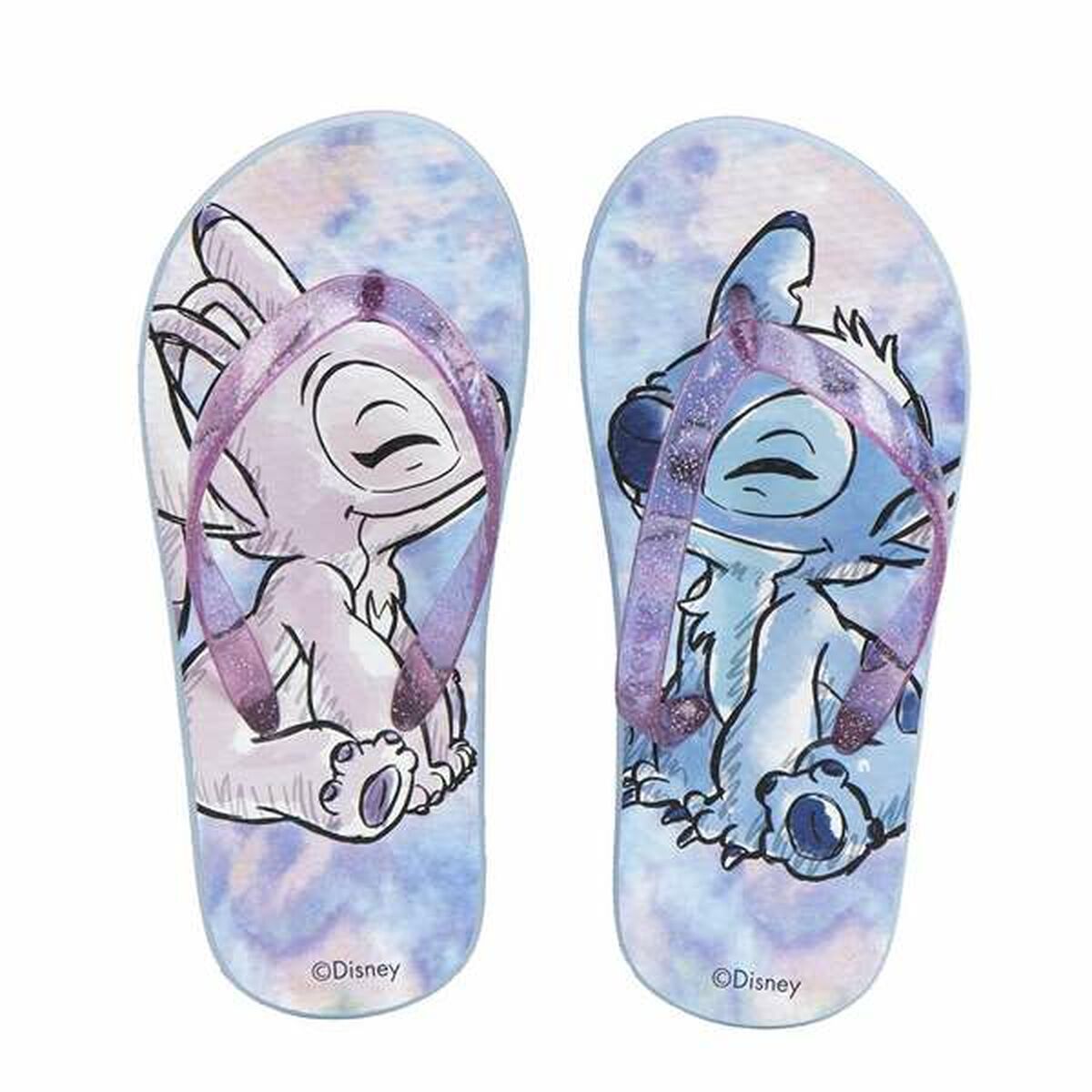 Șlapi pentru Copii Stitch Multicolor