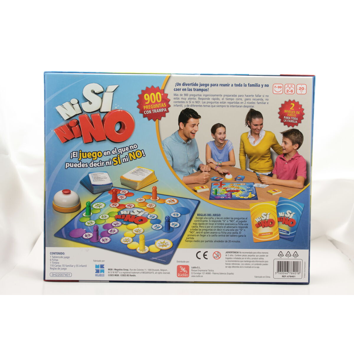 Joc de Masă Megableu Ni Si Ni No ES