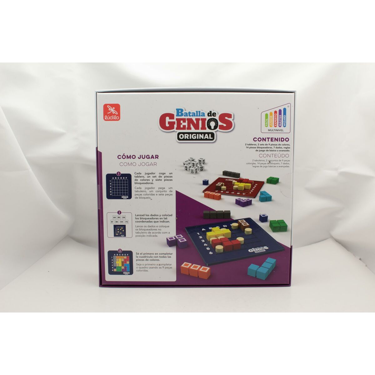 Joc Educativ Lúdilo Batalla de Genios 10 x 10 x 3 cm