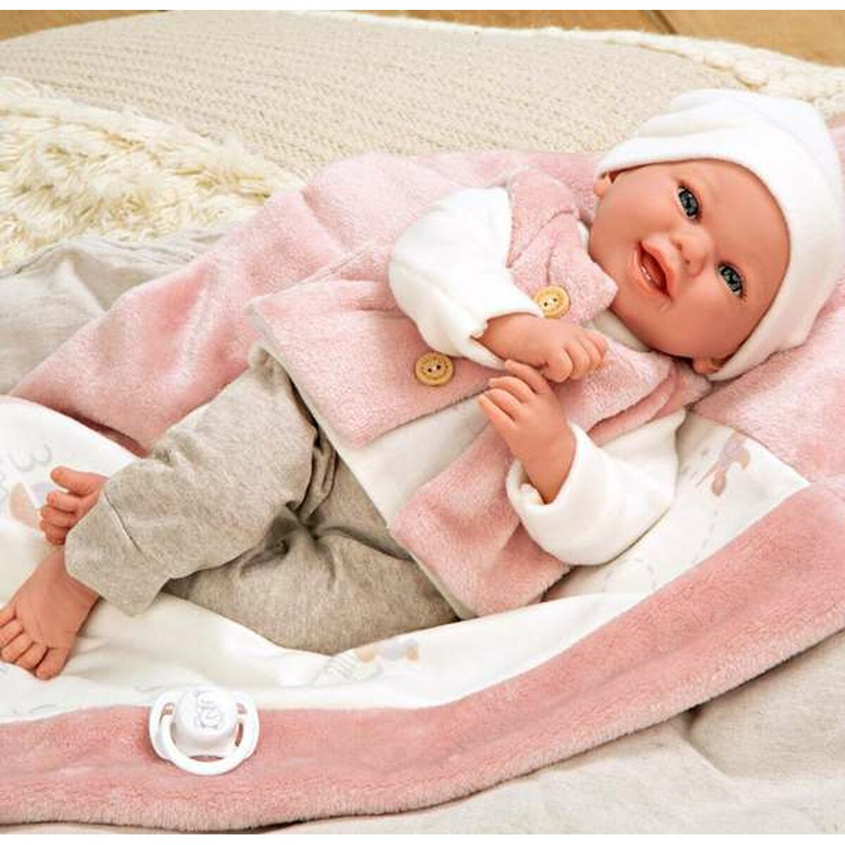 Păpușă bebeluș Arias Elegance