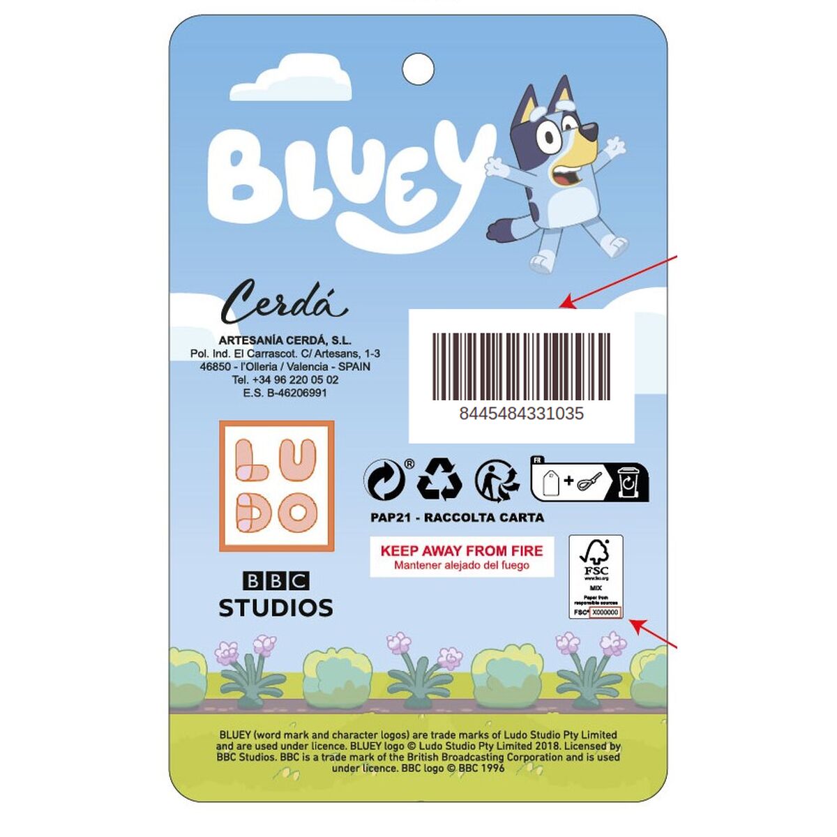 Rucsac pentru Copii 3D Bluey