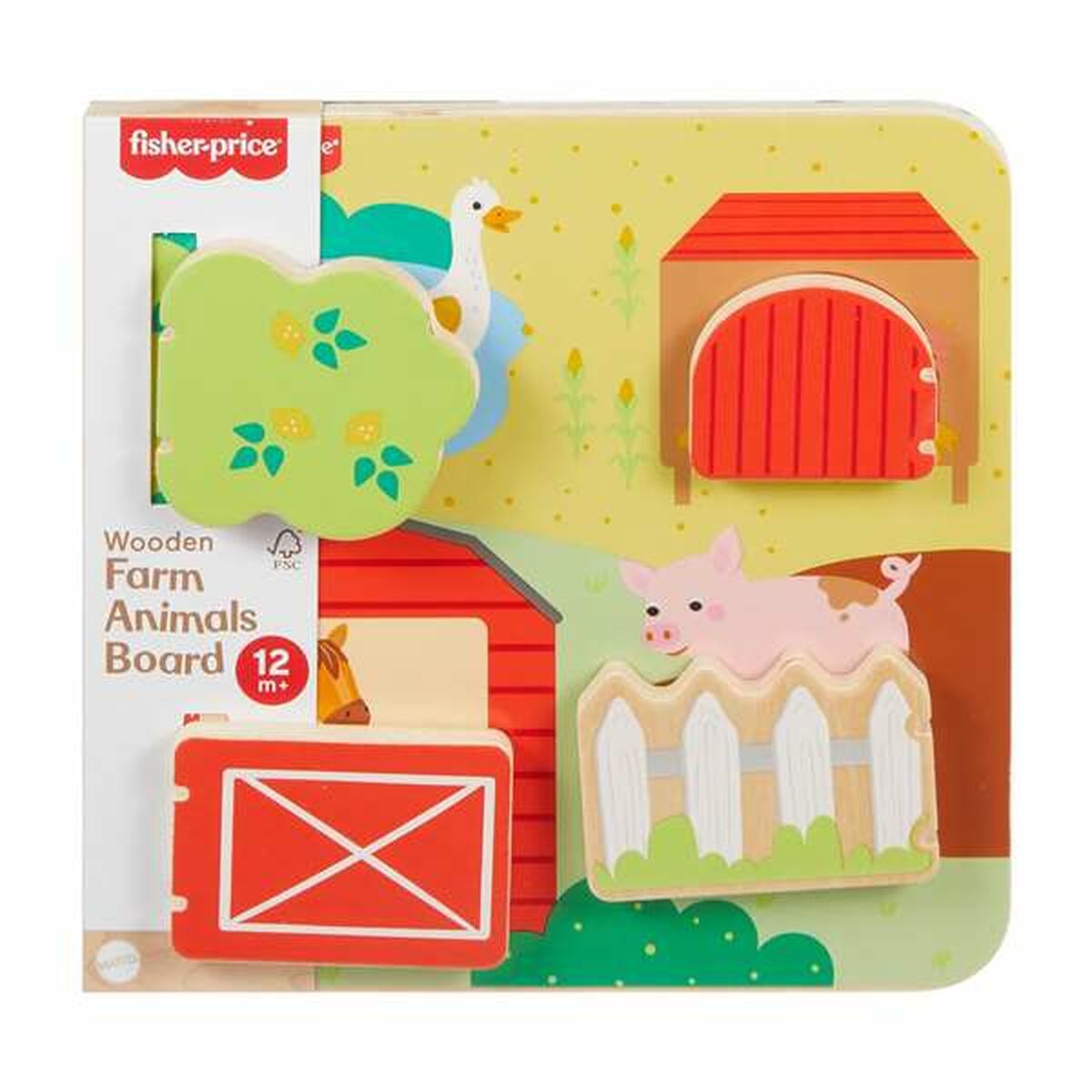 Jucărie pentru copii Mattel 20 x 20 x 1,91 cm animale