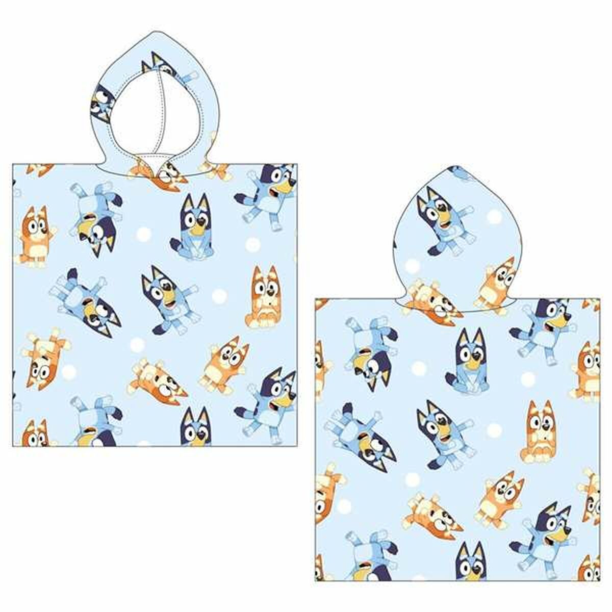 Prosop de Plajă Bluey Albastru deschis 50 x 115 cm