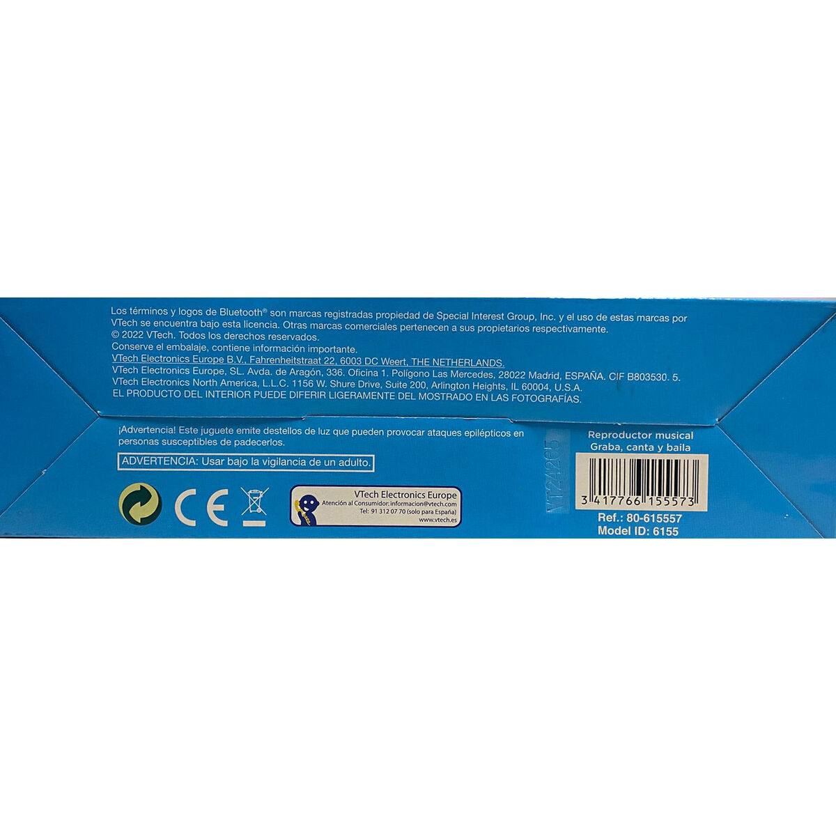 Jucărie muzicală Vtech 14,8 x 17,5 x 6 cm