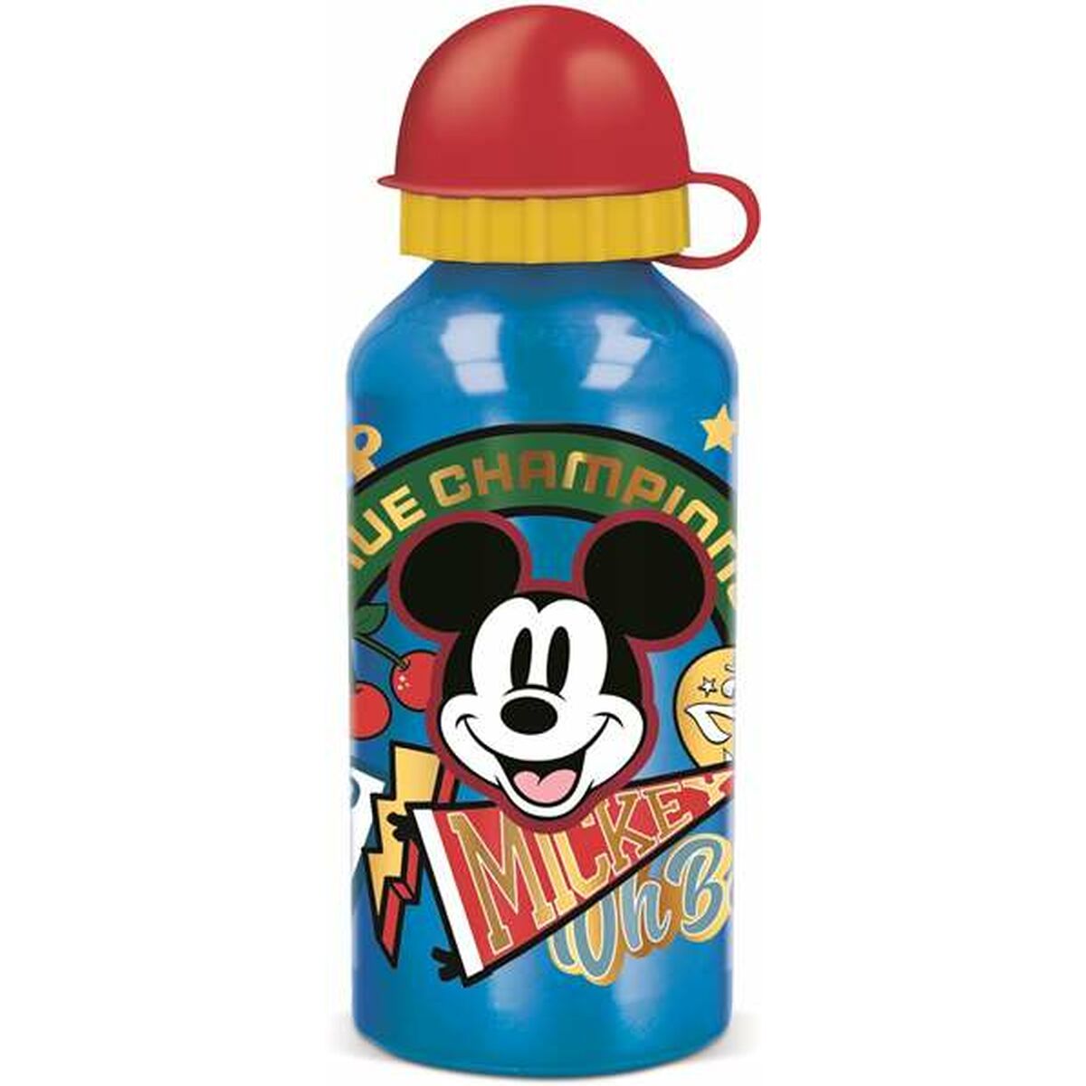 Sticlă de apă Mickey Mouse True Champions Aluminiu 400 ml