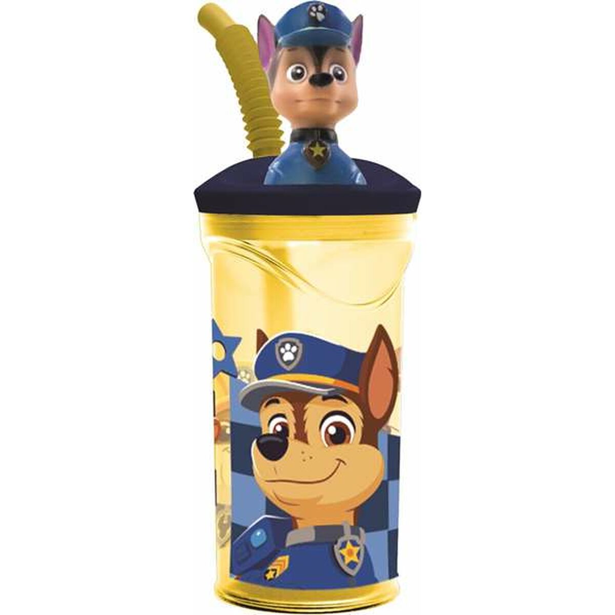 Pahar cu Pai The Paw Patrol Boy Rescue Pups 360 ml 3D