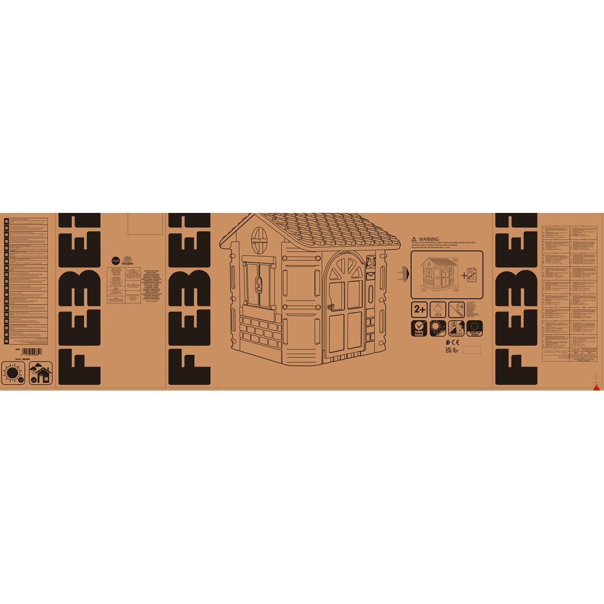 Casă pentru Copii de Joacă Feber 131 x 110 x 121 cm