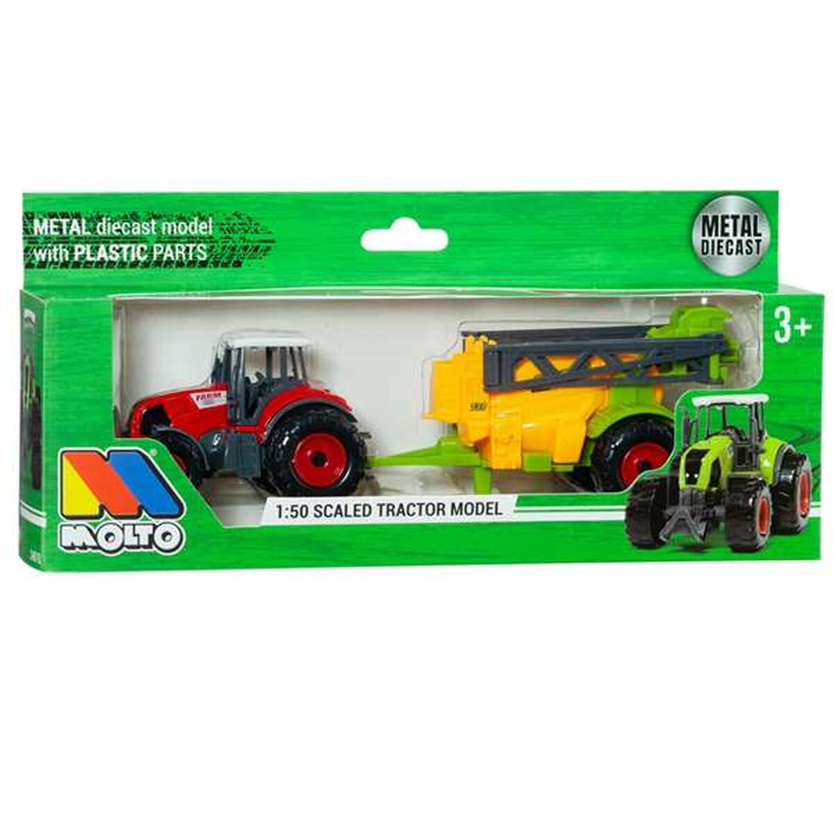 Tractor jucărie Moltó 1:50