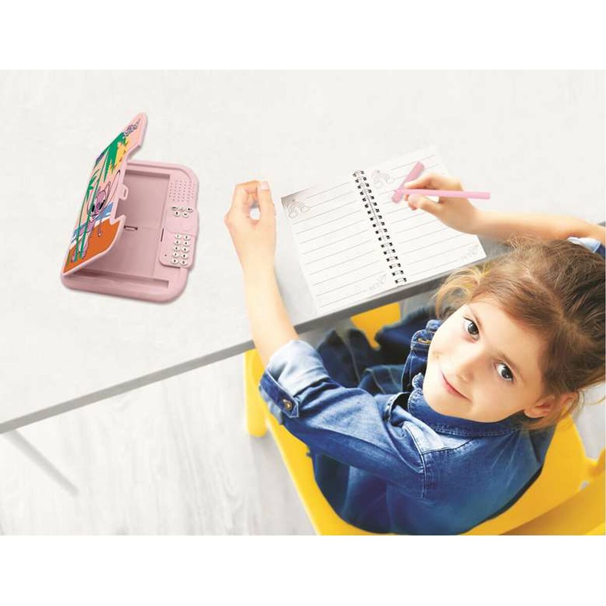 Jucărie interactivă Stitch Angel Roz Agendă