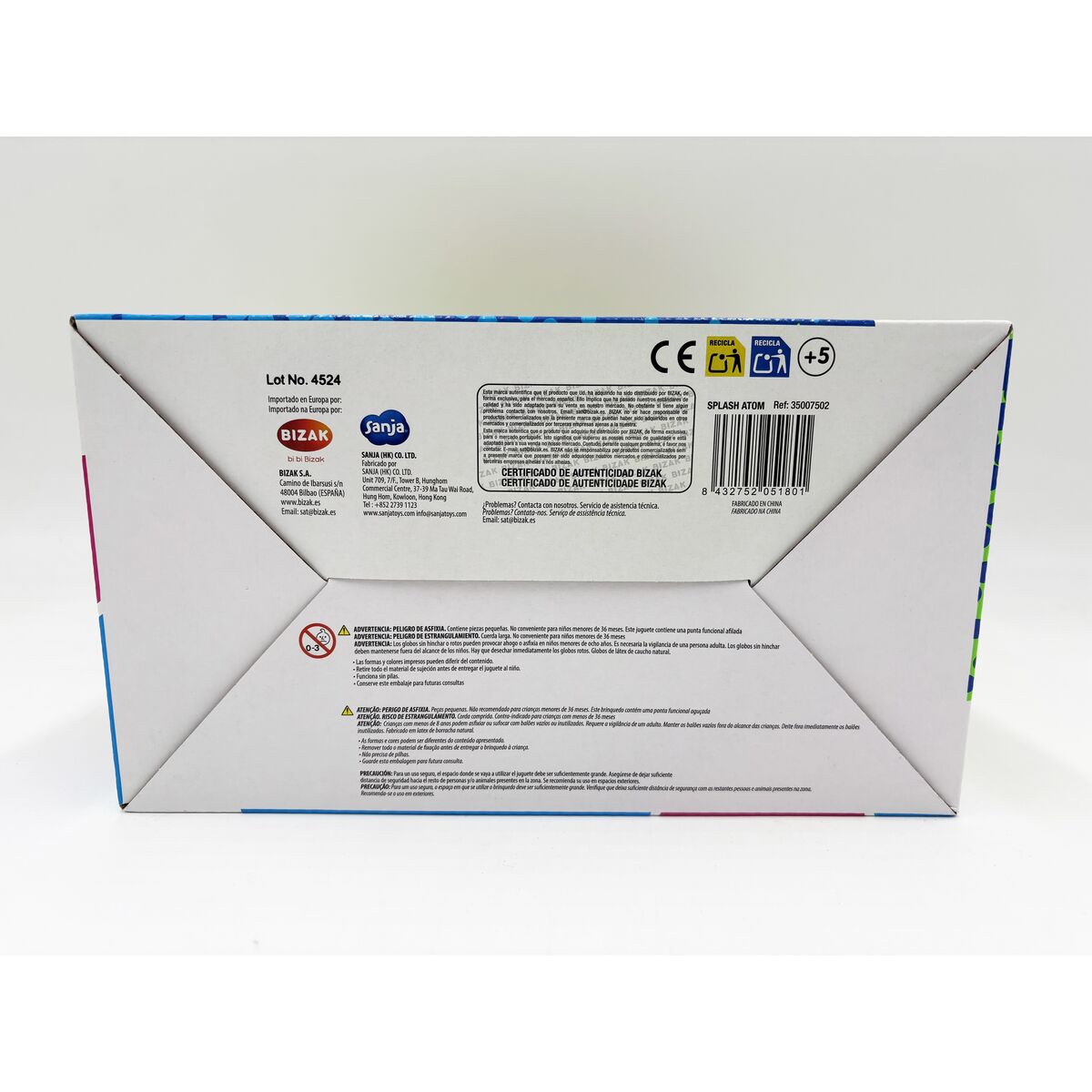 Aspersor jucărie cu pulverizator de apă Bizak Splash  Plastic