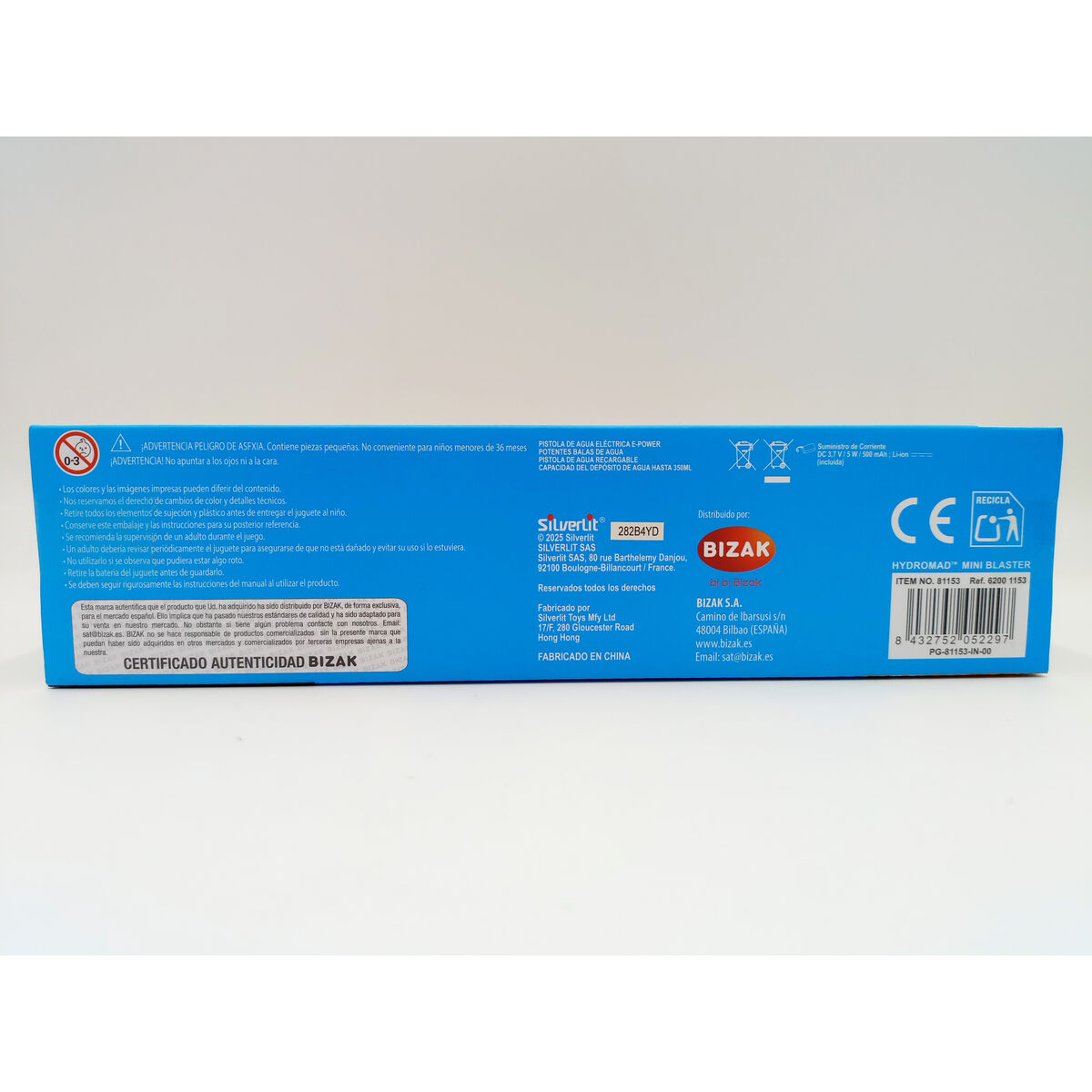 Pistol cu Apă Bizak Hydro Mad Mini Blaster