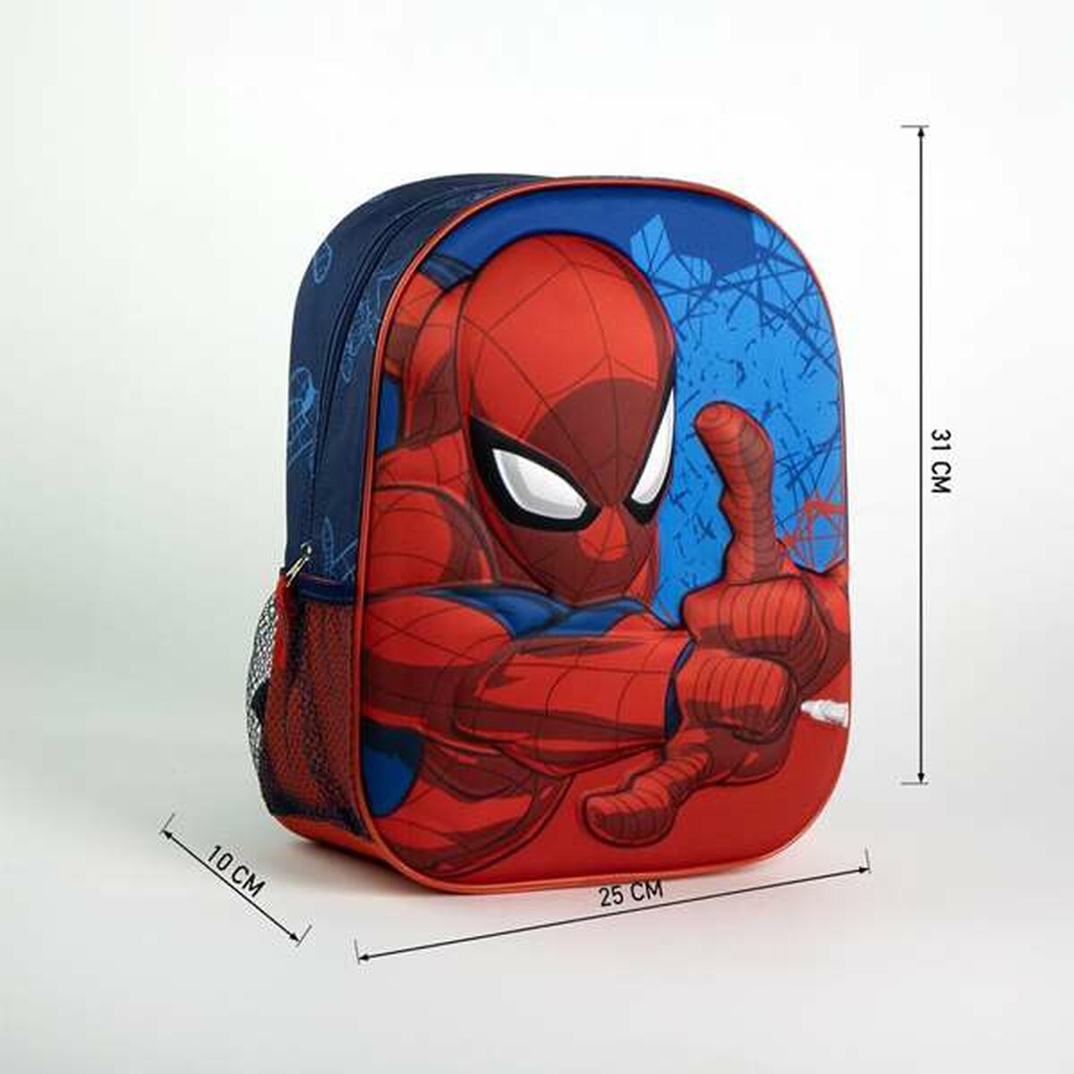 Ghiozdan 3D Spider-Man Albastru 25,0 x 31,0 x 10,0 cm