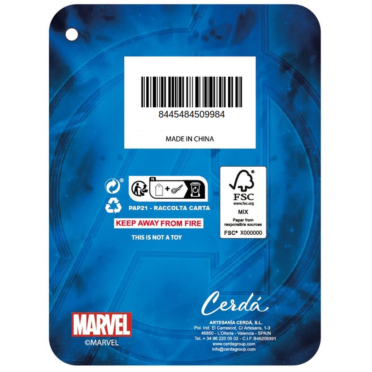 Ghiozdan 3D The Avengers Negru 25,0 x 31,0 x 10,0 cm