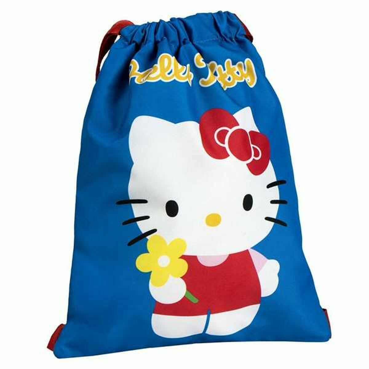Geantă Rucsac cu Bretele Hello Kitty Albastru 27 x 33 cm