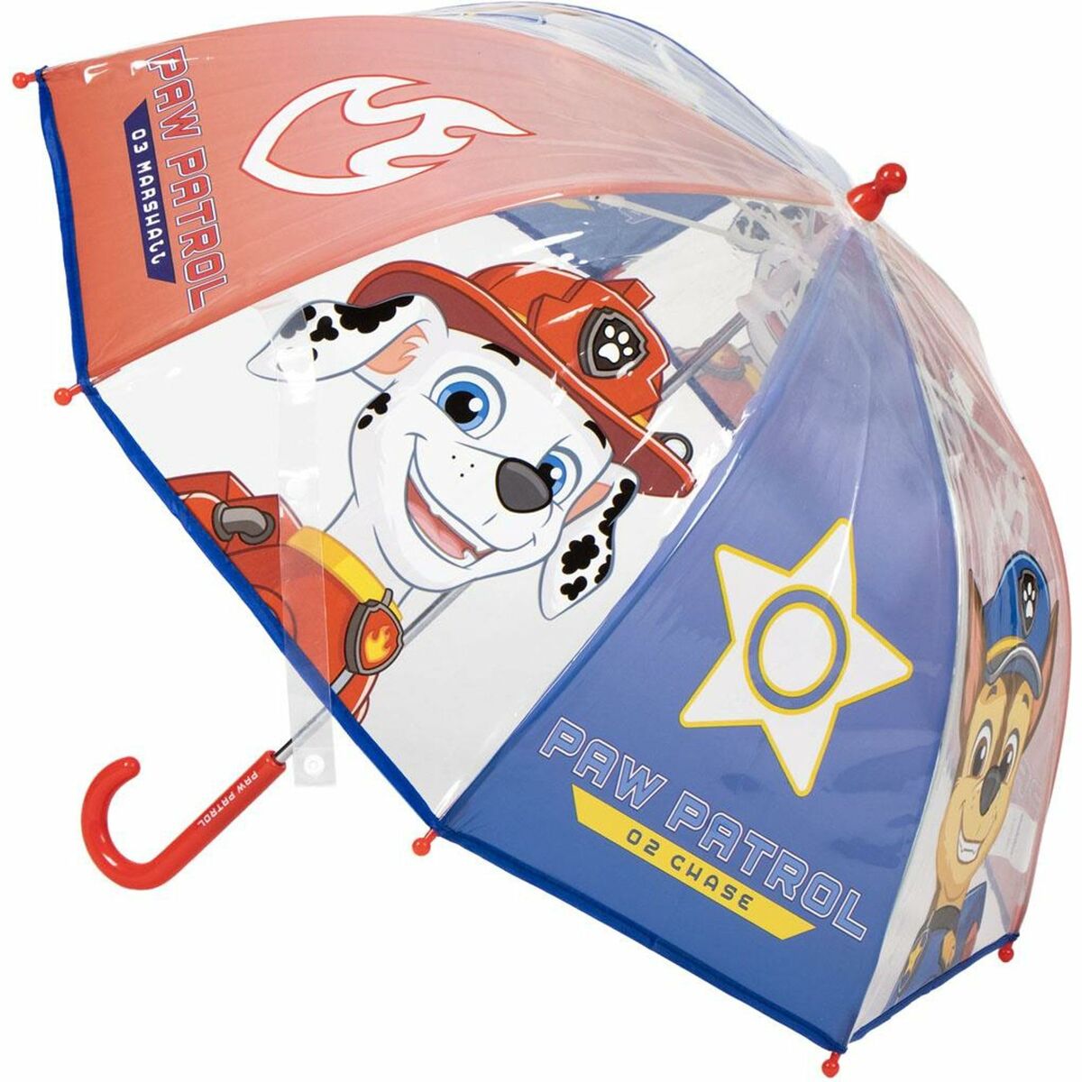 Umbrelă The Paw Patrol Albastru Ø 71 cm 45 cm