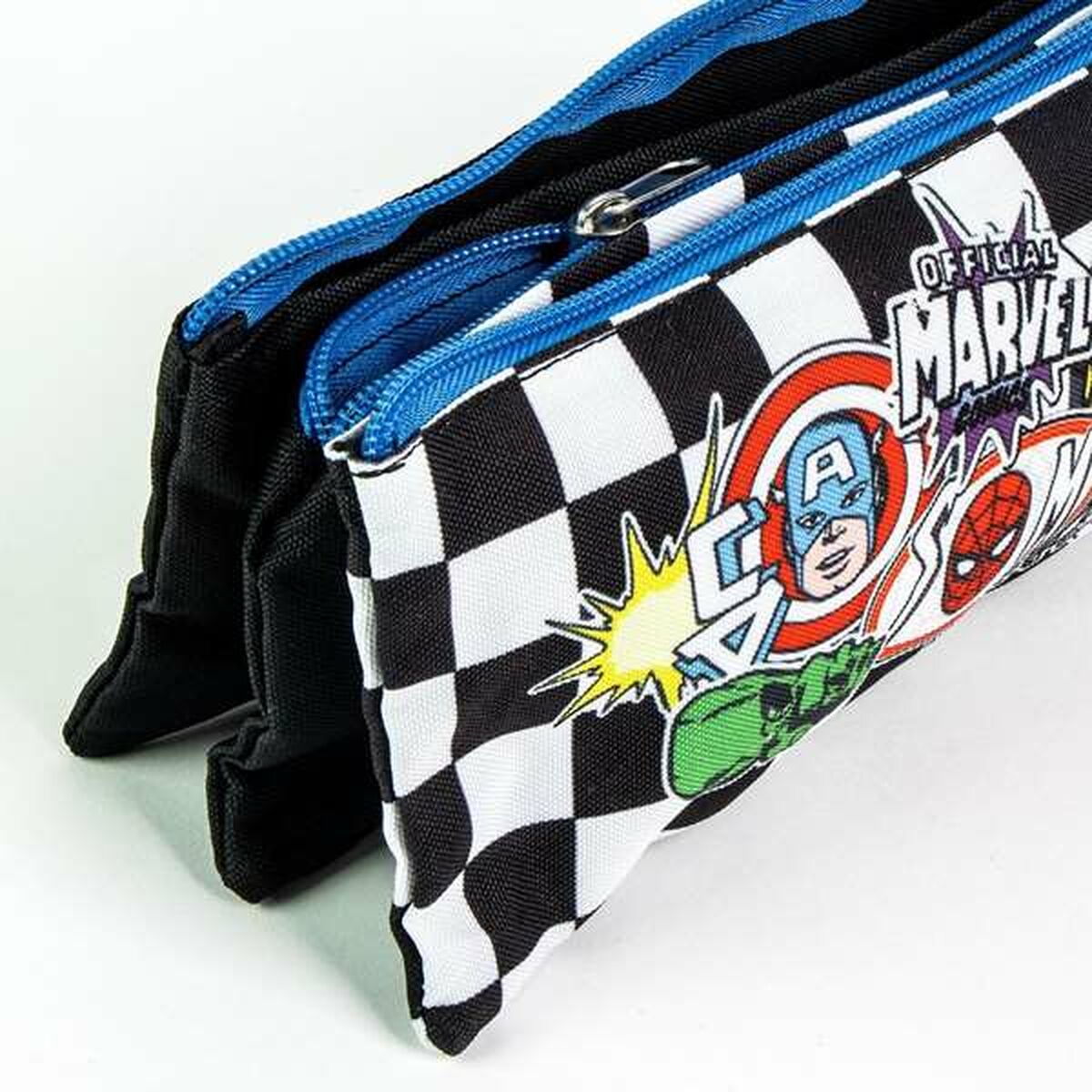 Penar triplu The Avengers Negru 2,2 x 1,1 x 22,5 cm