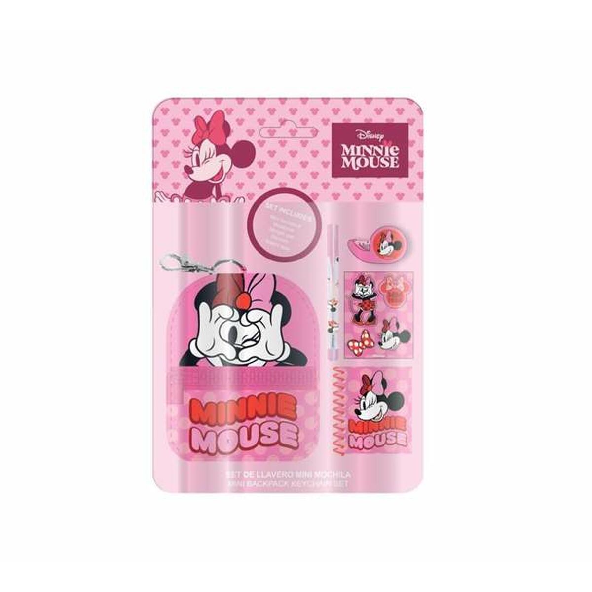 Set de Papetărie Minnie Mouse 5 Piese
