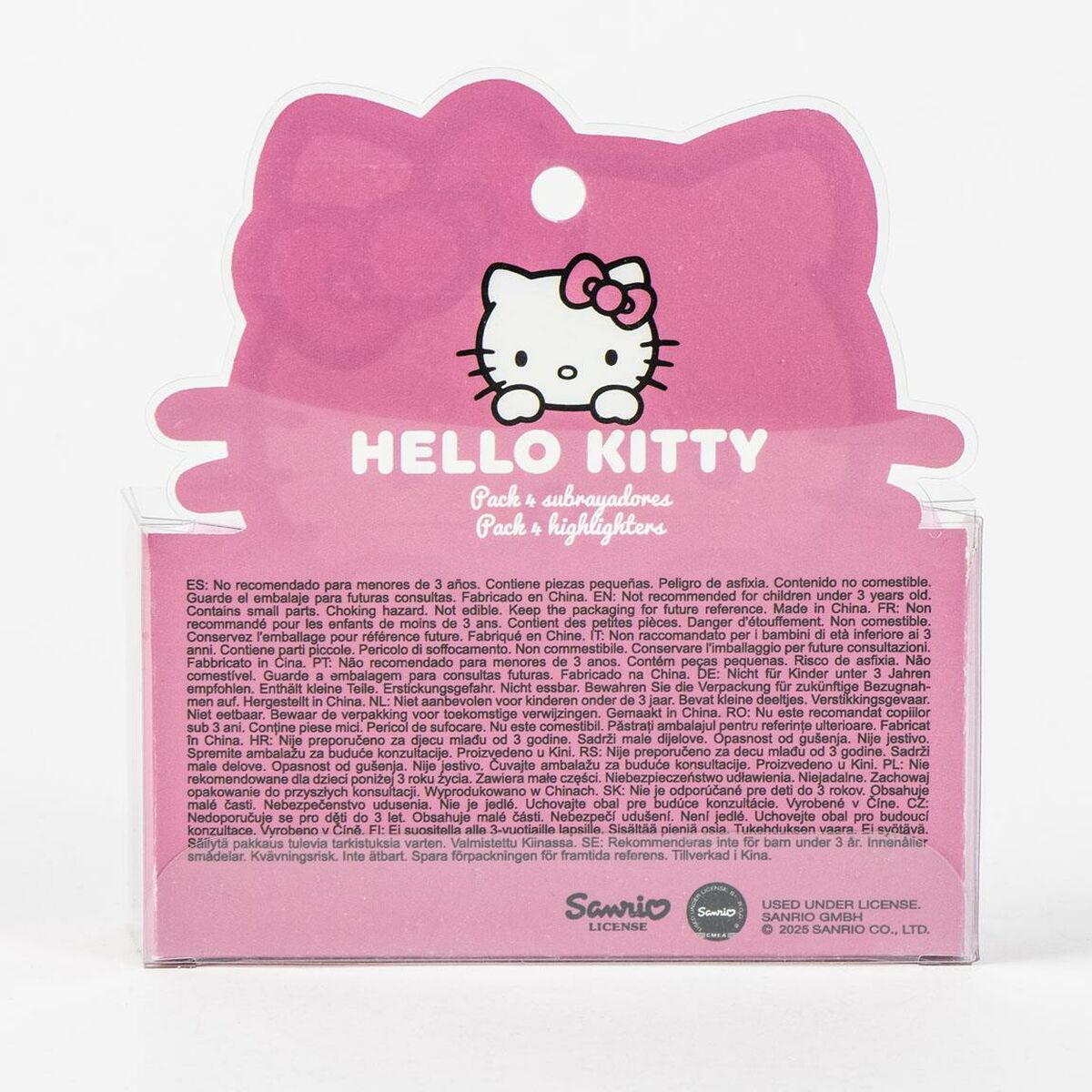Marker Hello Kitty Roz 5 Piese