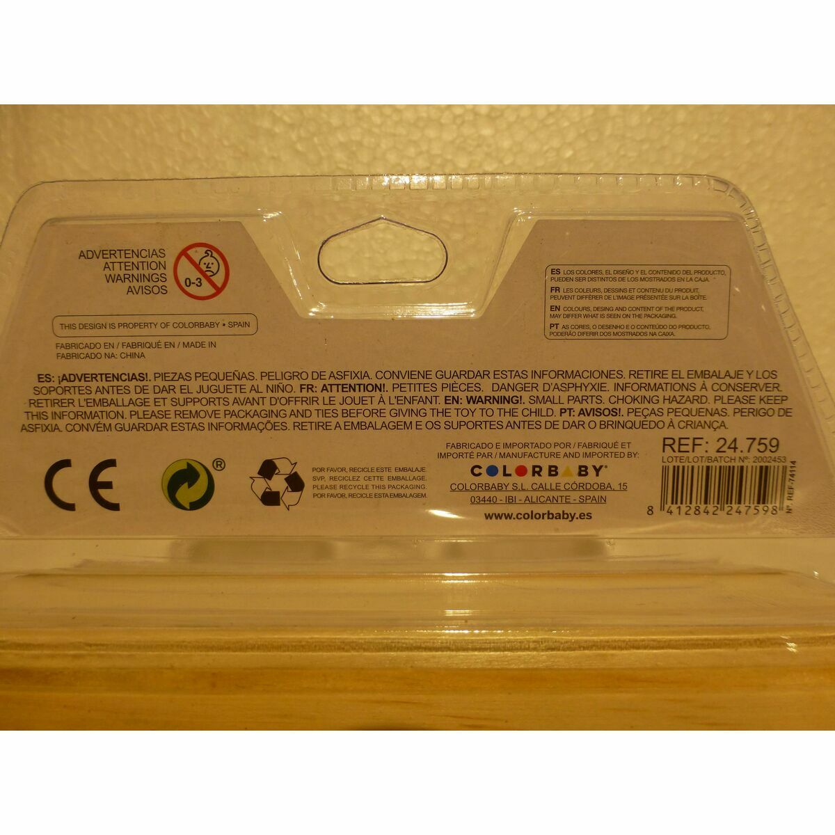 Masă de Hockey Colorbaby