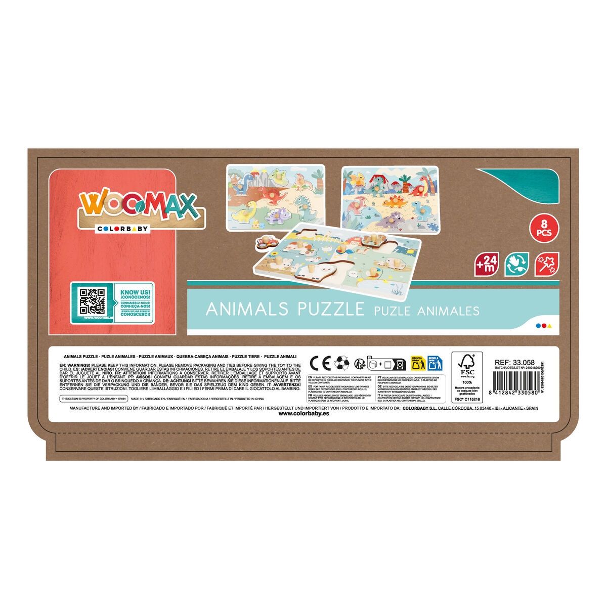 Puzzle Colorbaby Dinozauri