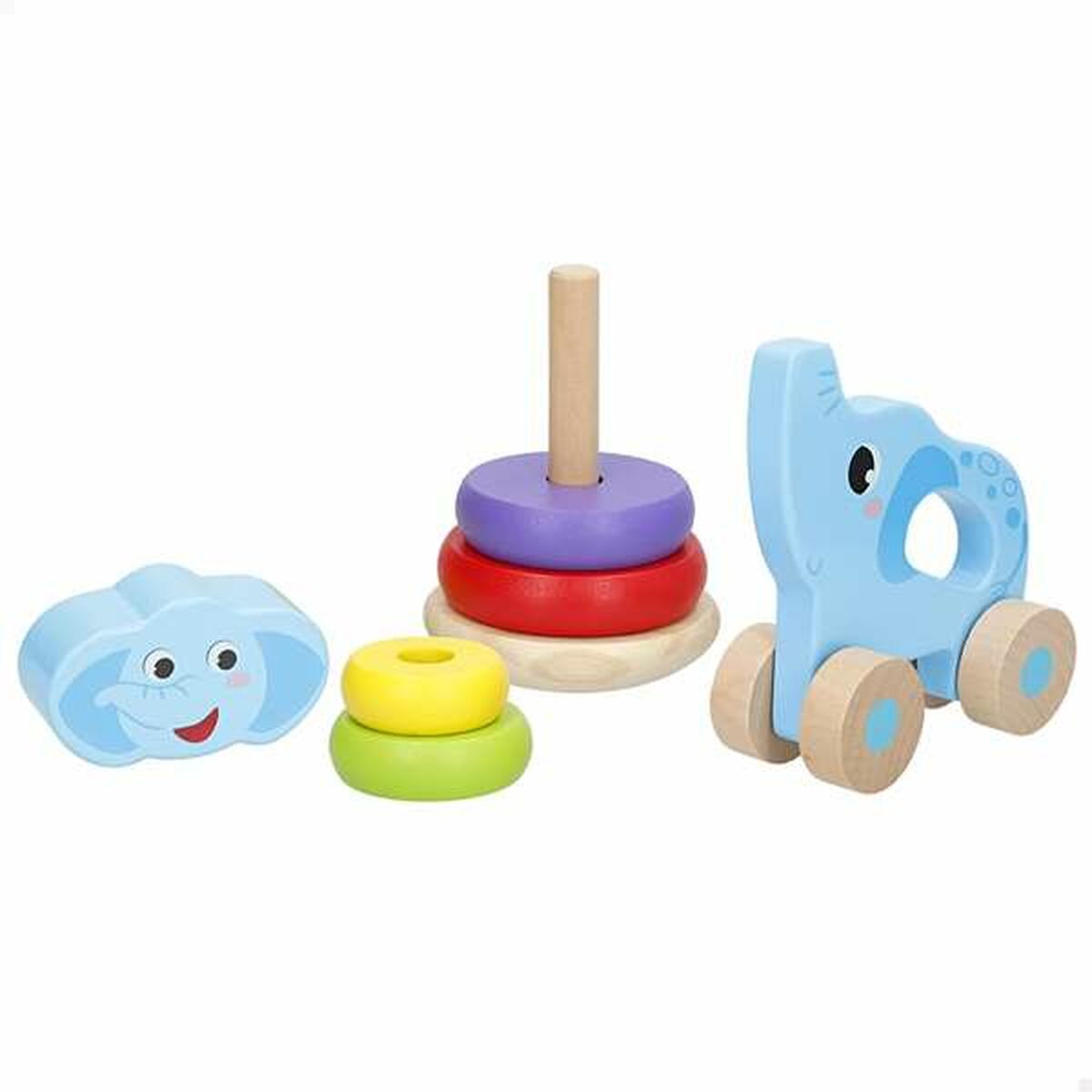 Jucărie de tras și împins Colorbaby