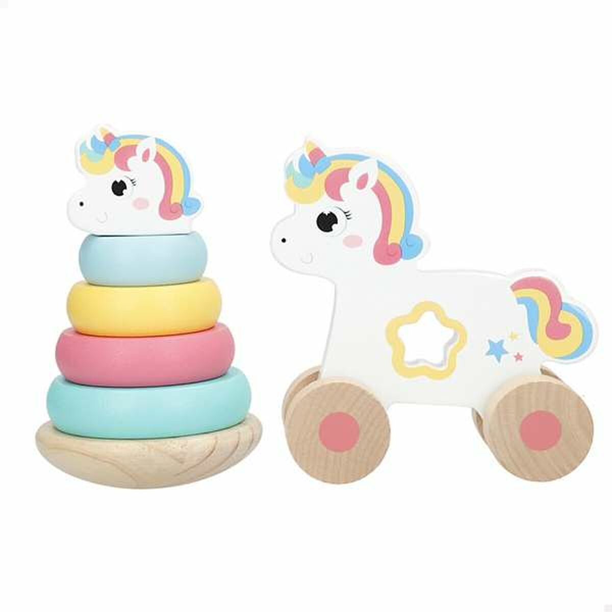 Jucărie de tras și împins Colorbaby