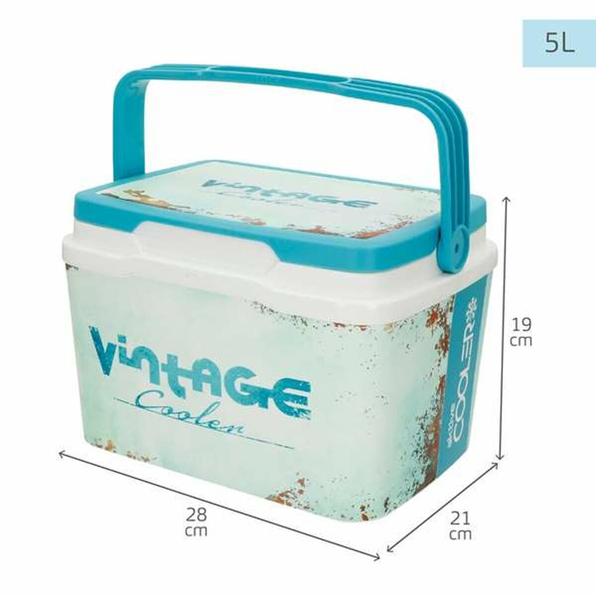 Frigider Portabil Aktive Vintage 5 L