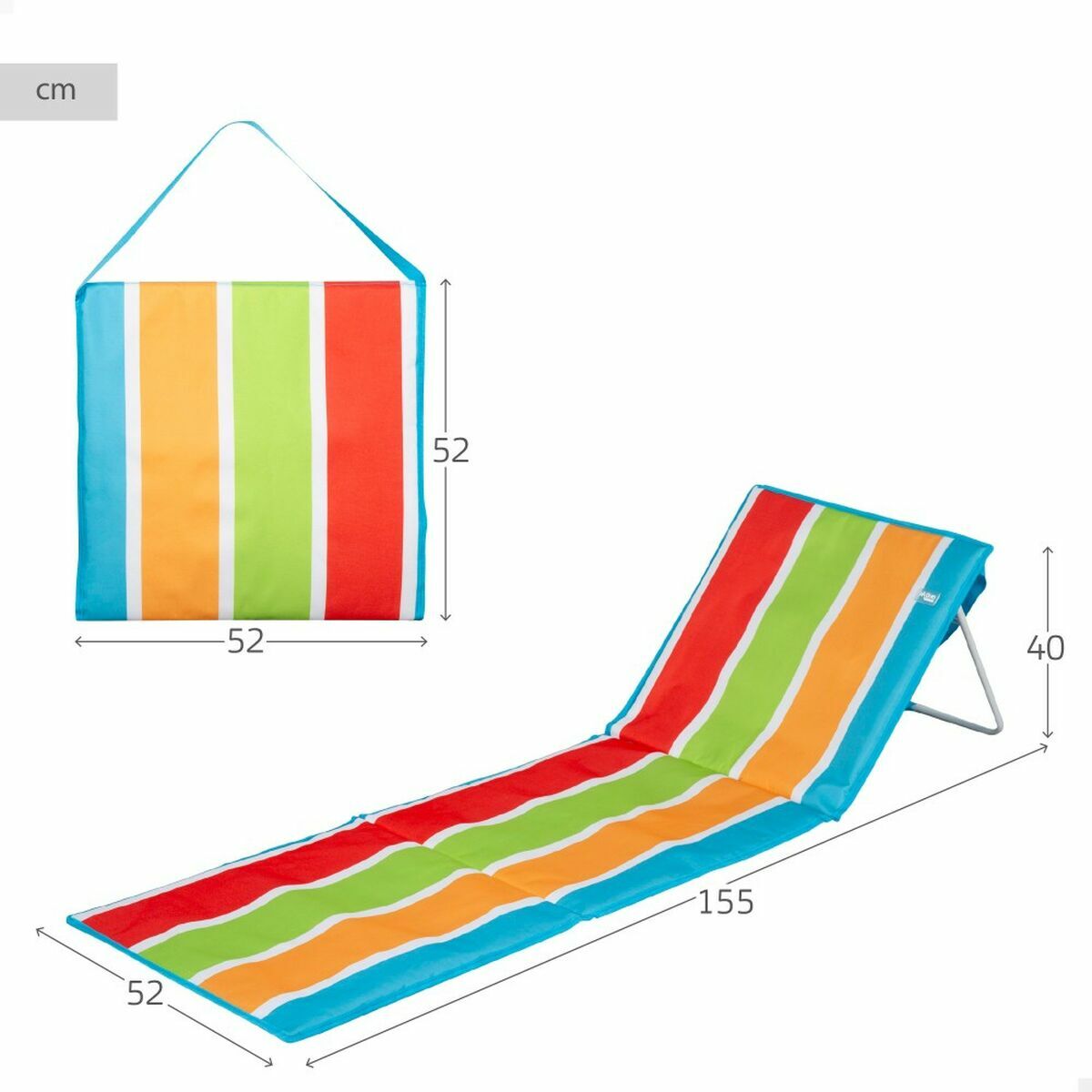 Șezlong inclinat Aktive