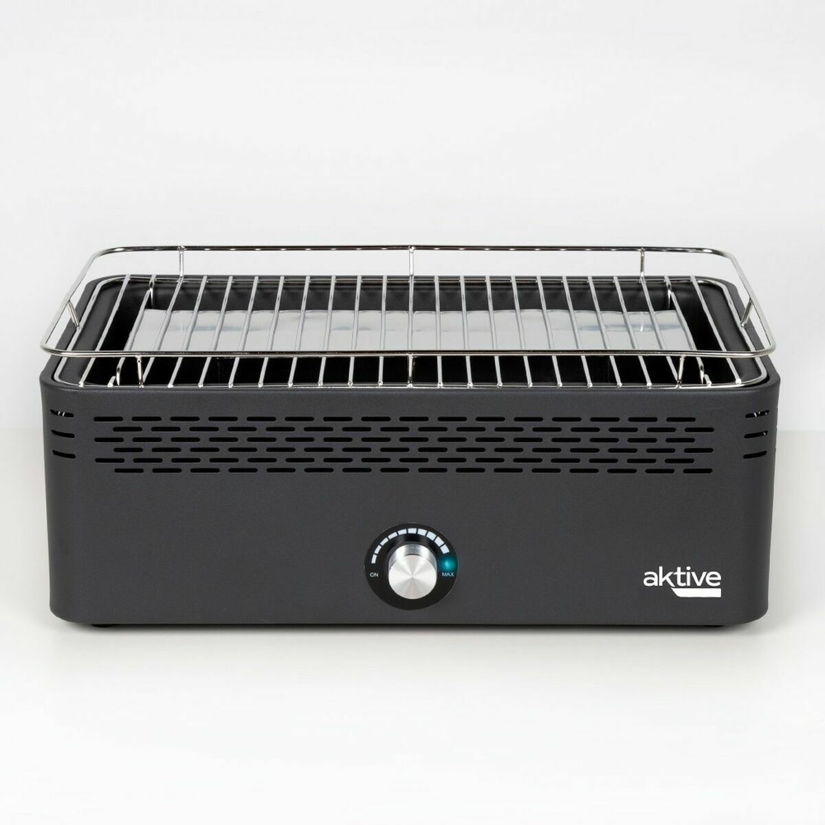 Grătar portabil cu cărbune fără fum Aktive 45 x 19 x 28 cm