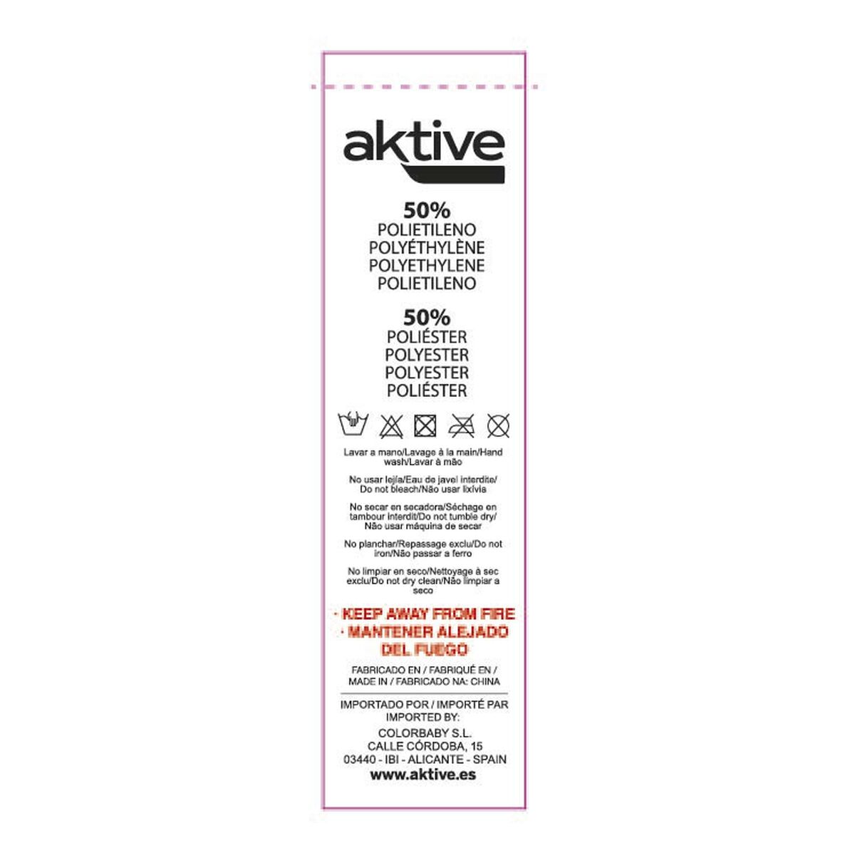 Dulap de camping Aktive 62 x 53 x 140 cm