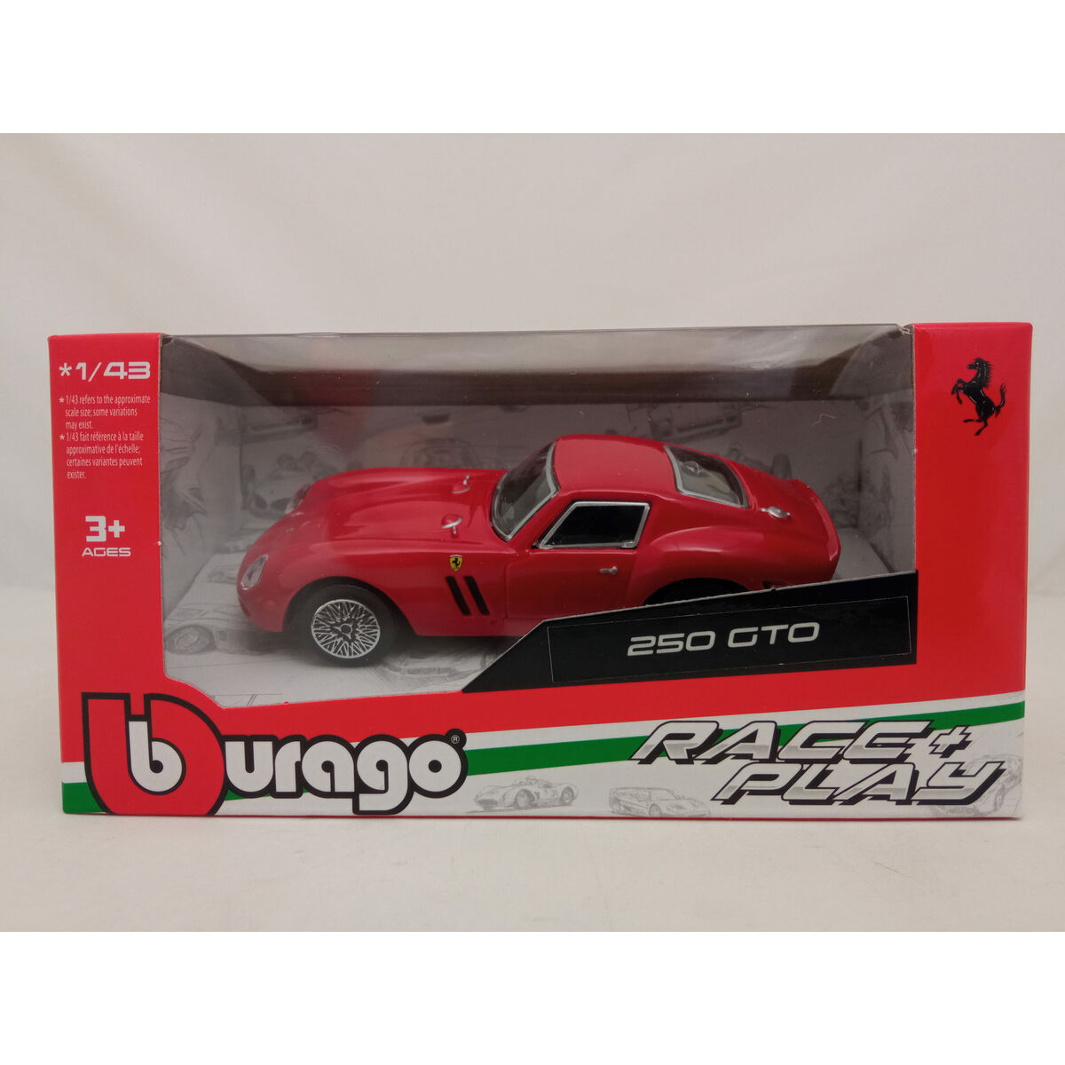 Mașină Bburago Ferrari Roșu (1 Unități)