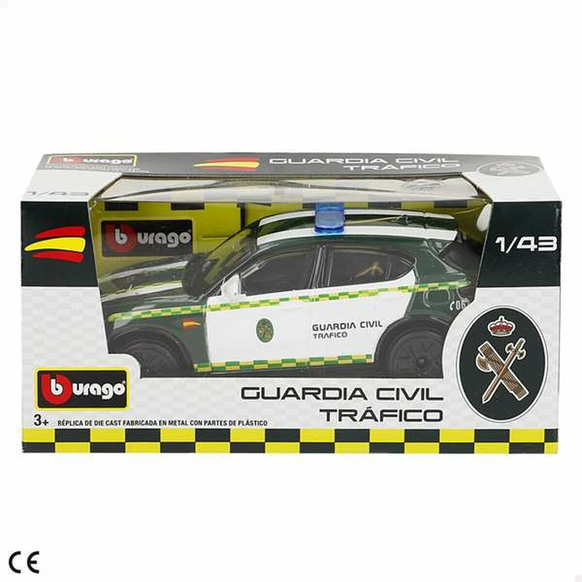 Mașină Colorbaby Alfa Romeo Giulia Guardia Civil 1:43