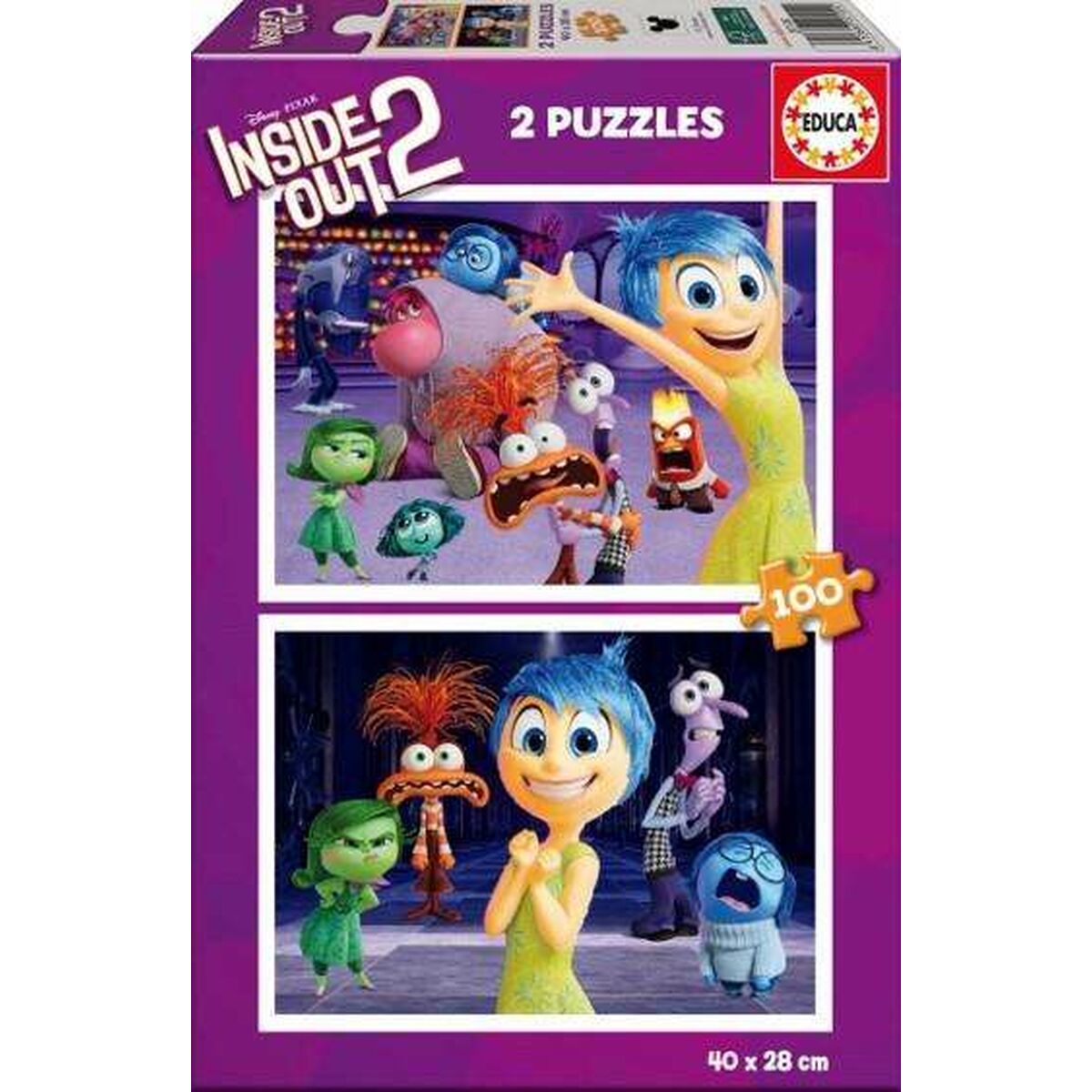 Puzzle Educa Inside Out 2 2 x 100 Piese
