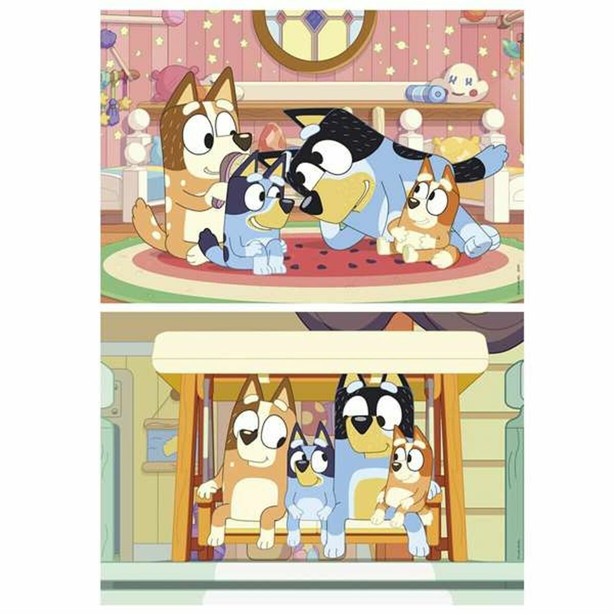 Set de 2 Puzzle-uri Educa Bluey (2 Unități)