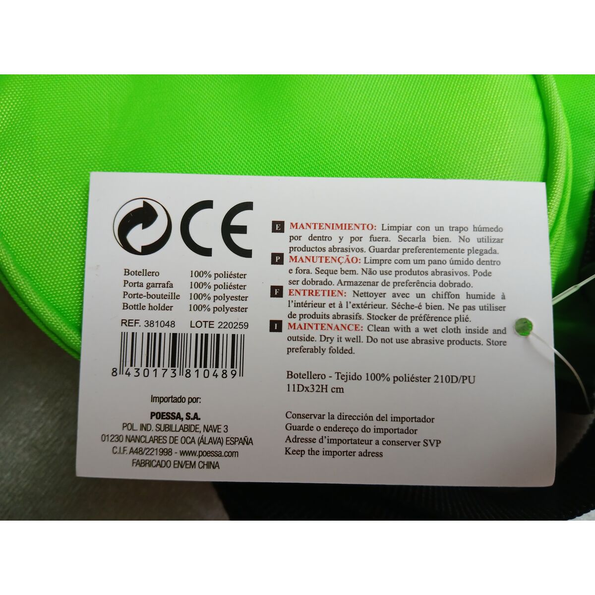 Frigider Portabil Bismark 10 x 33 cm Poliester