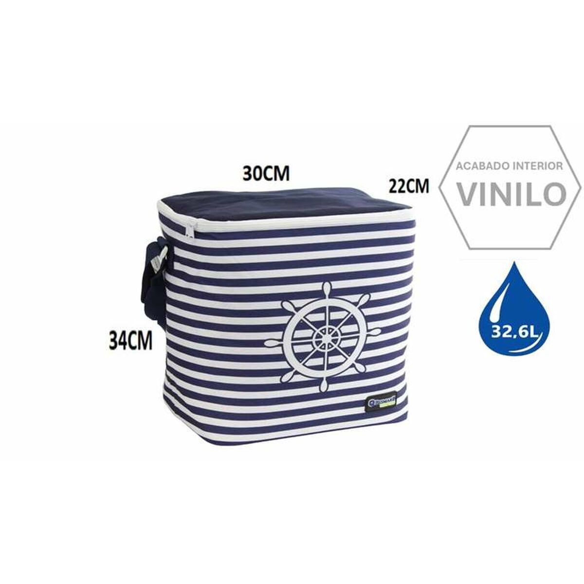 Frigider Portabil Bismark 30 x 34 x 22 cm Poliester 30 L