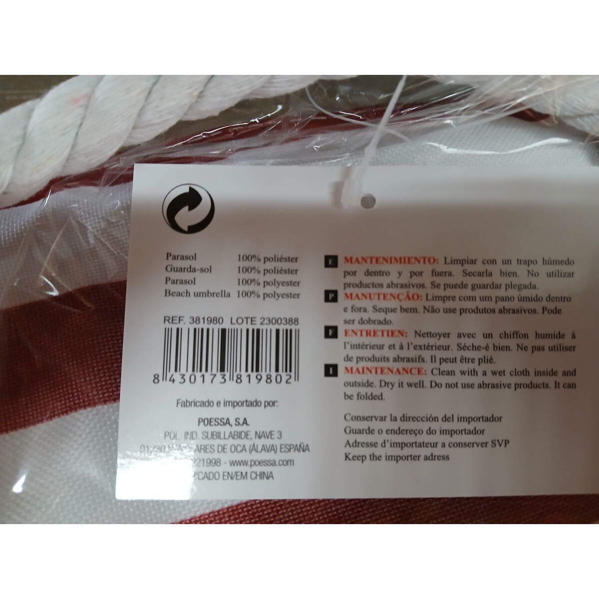 Geantă de Plajă 59 x 19 x 40 cm