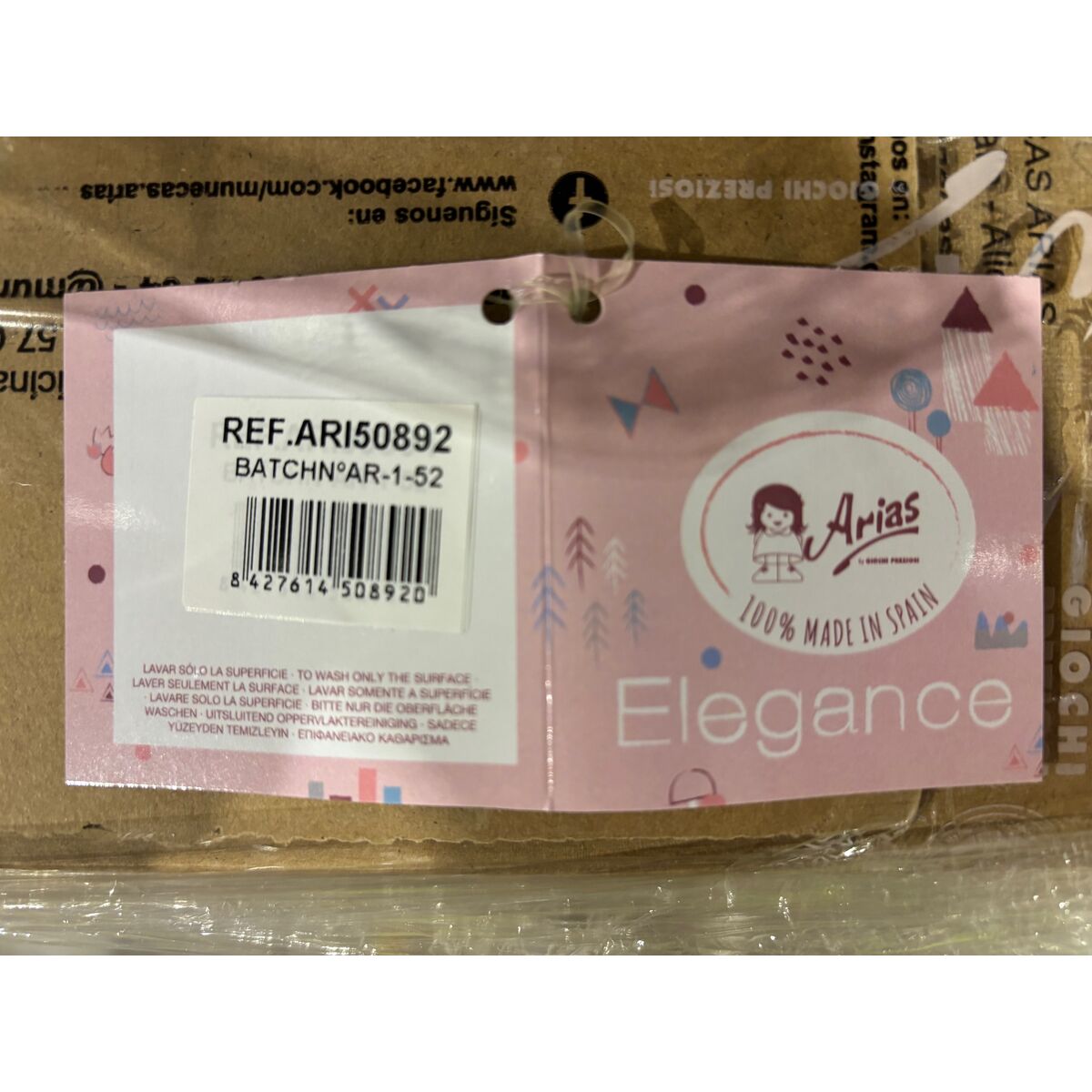 Păpușă bebeluș Arias Babyto  33 cm