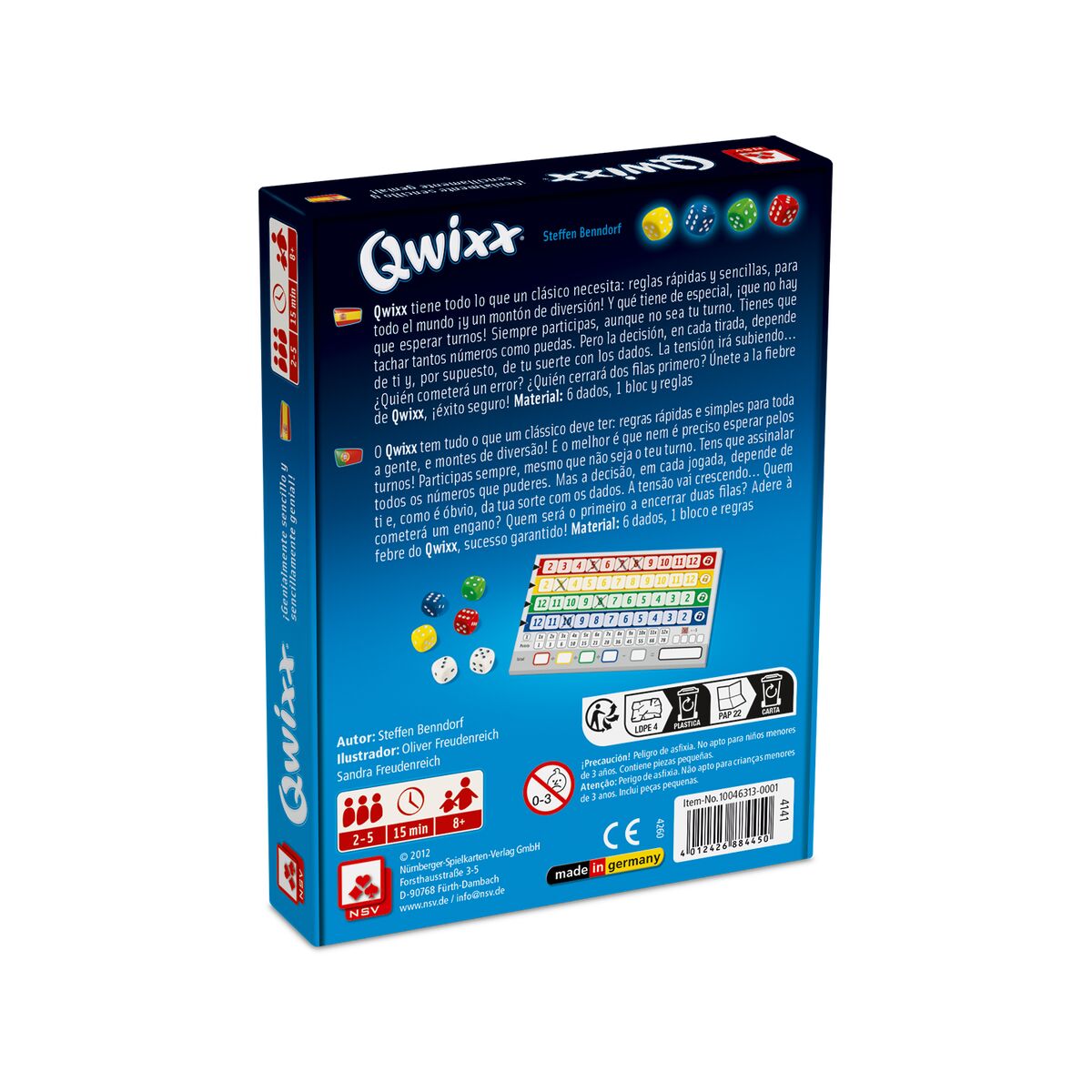 Joc Educativ Fournier Qwixx