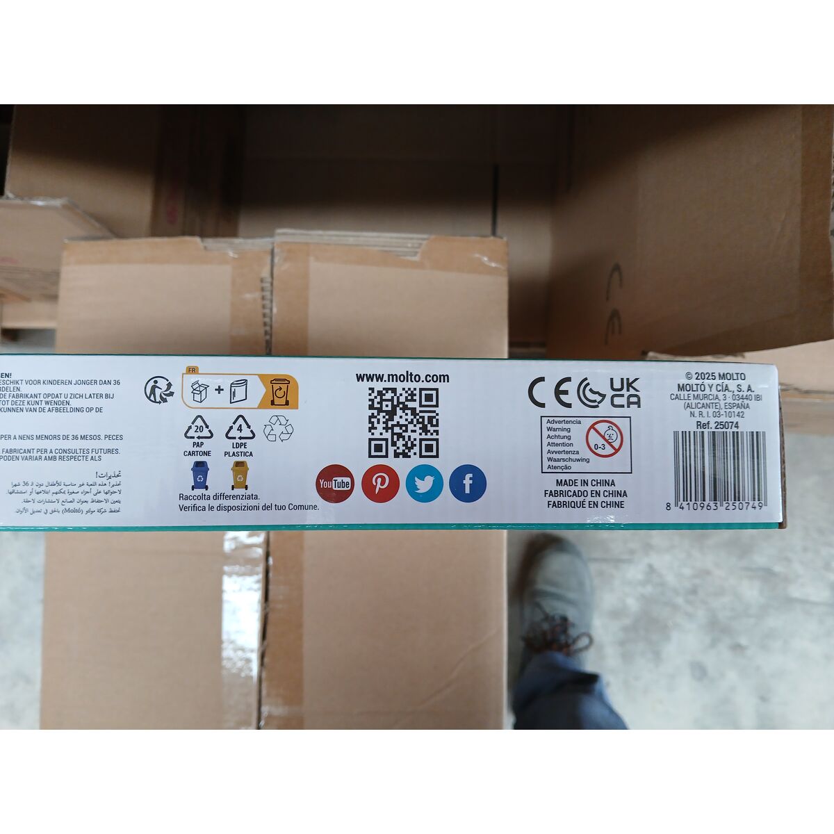 Tablă Magică Moltó Plastic