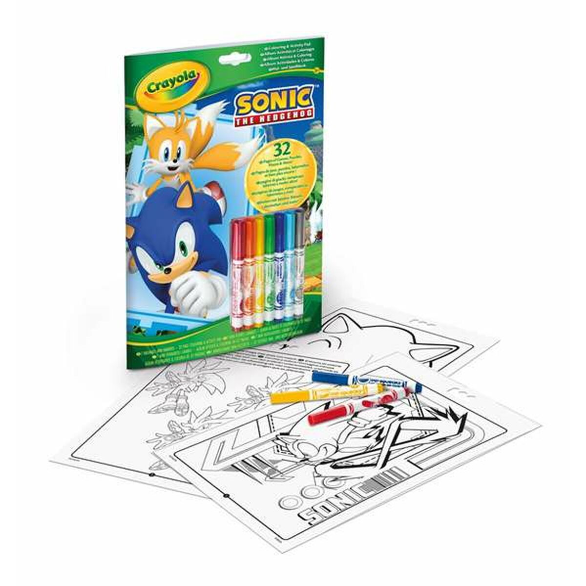 Set pentru desen Sonic