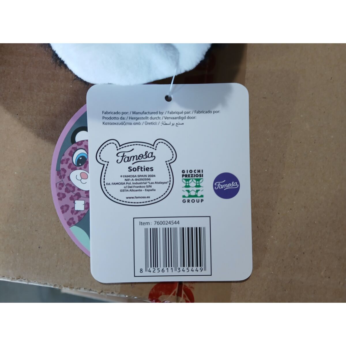 Animal de Companie din Pluș Play by Play My Lovely Friend 25 cm 25cm