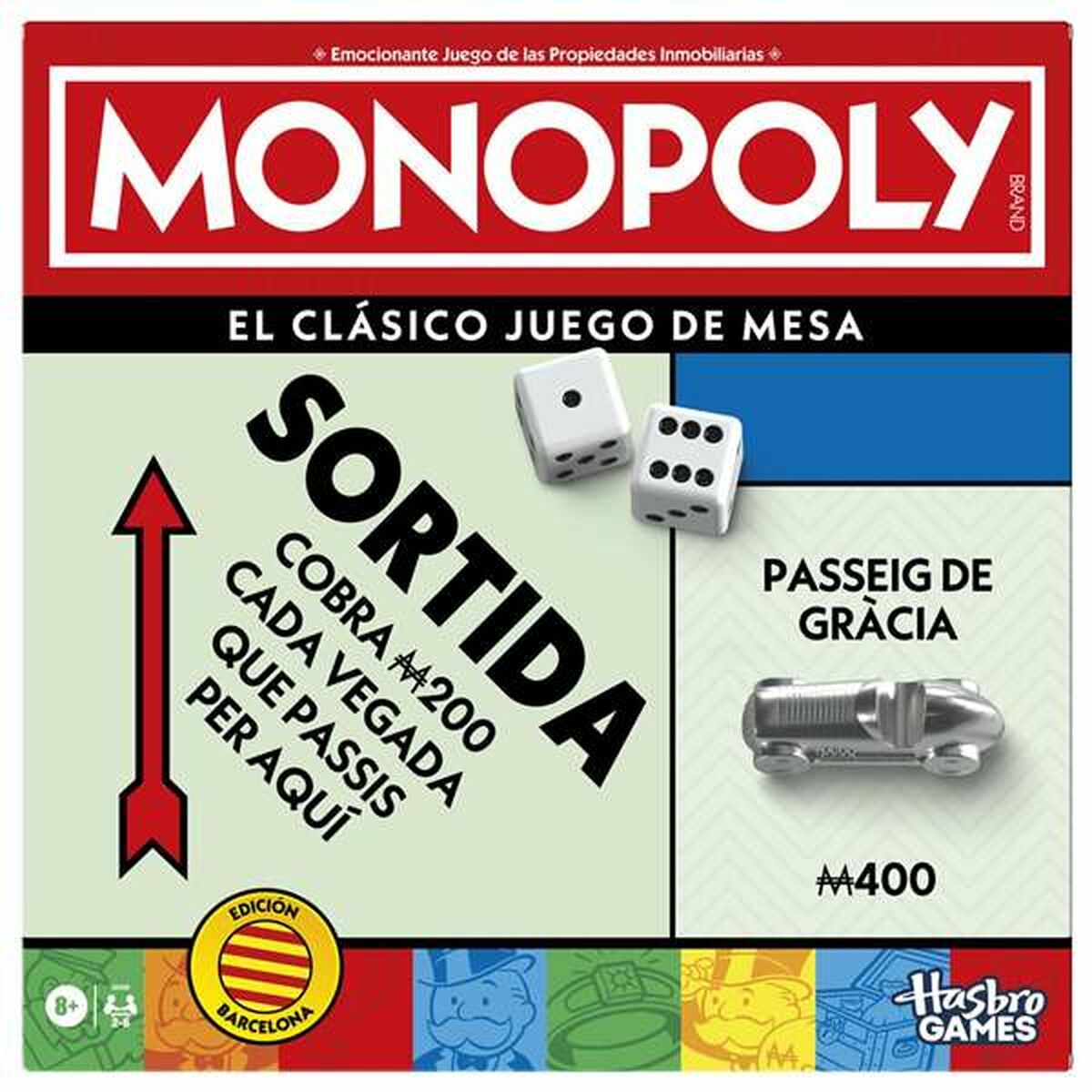 Joc Educativ Hasbro Monopoly Barcelona
