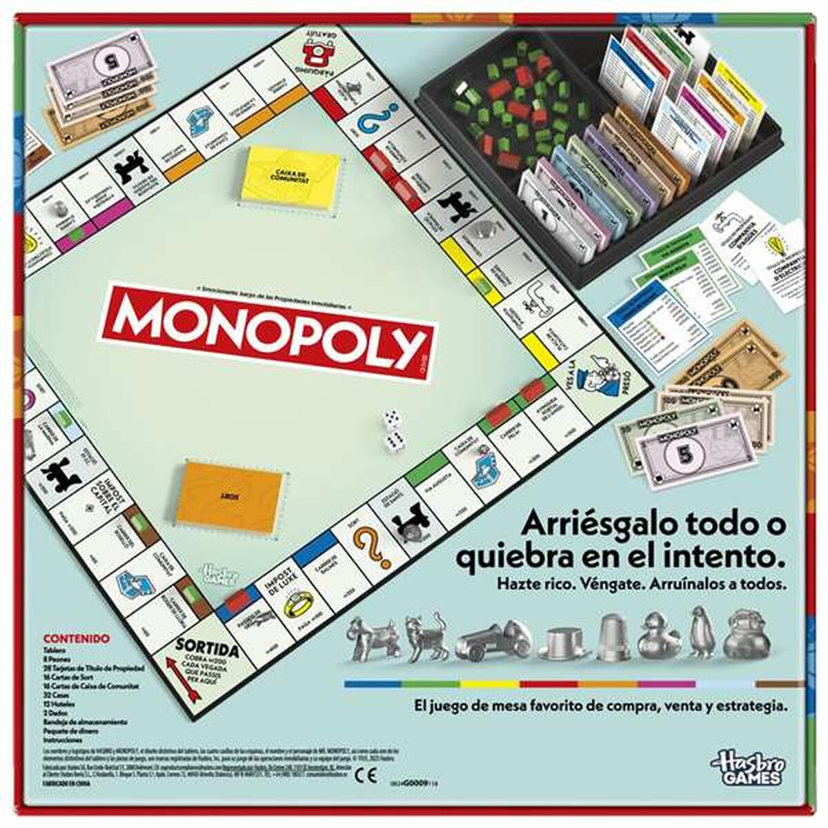 Joc Educativ Hasbro Monopoly Barcelona