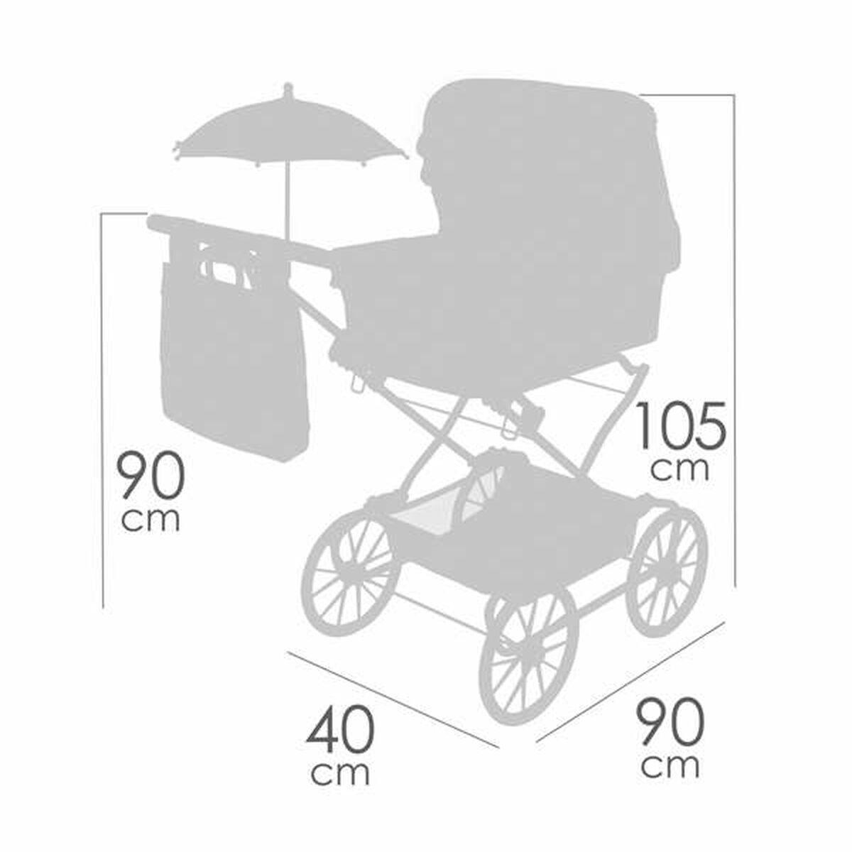 Păpușă bebeluș Decuevas 55 cm